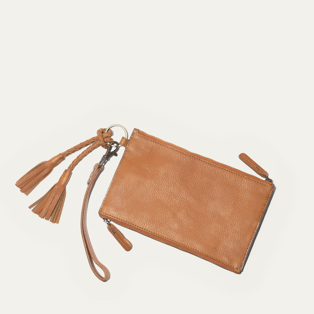 TWO ZIPPER POUCH