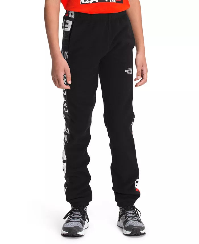 The North Face Boys Freestyle Fleece Jogger Pant in Black Size Large