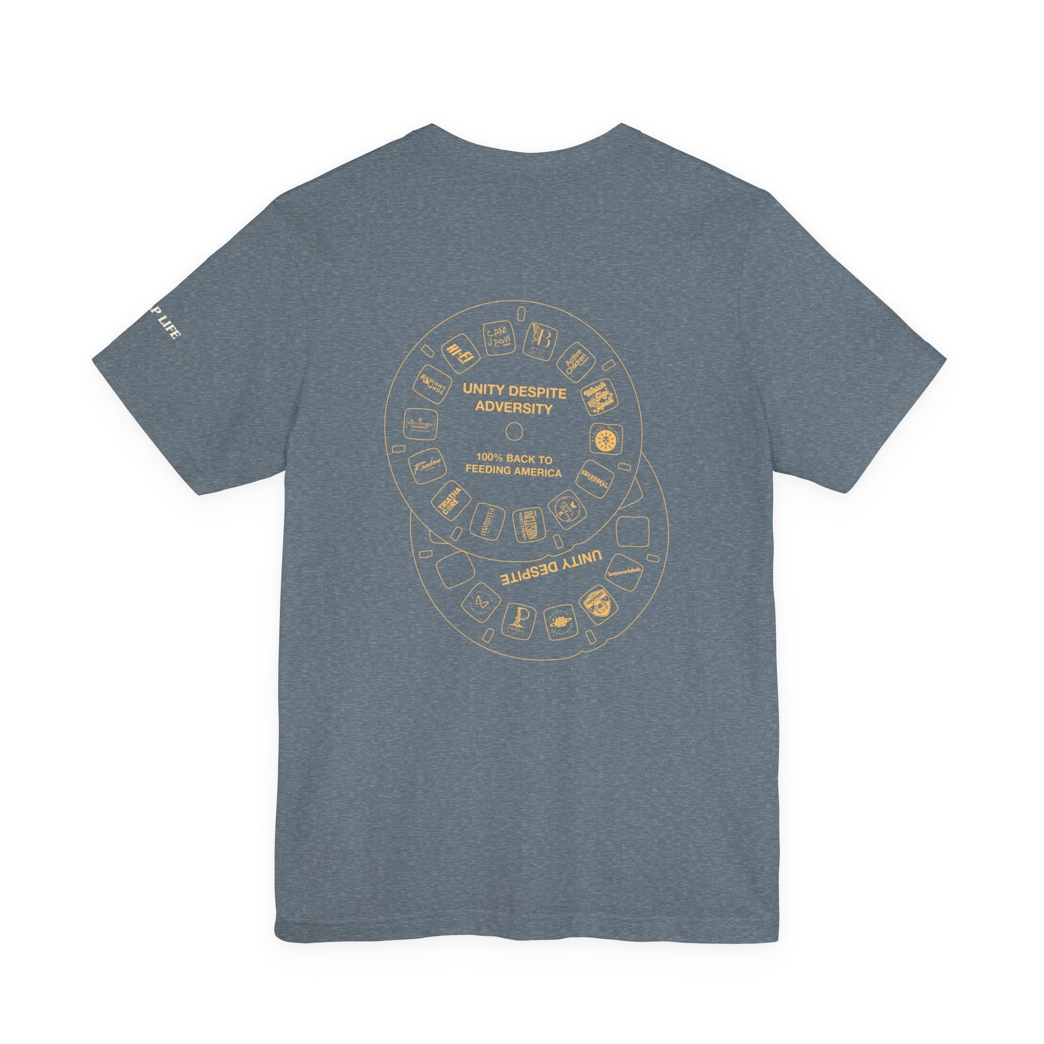 Unity Despite Adversity - Feeding America Fundraiser Tee - Unisex Jersey Short Sleeve Tee