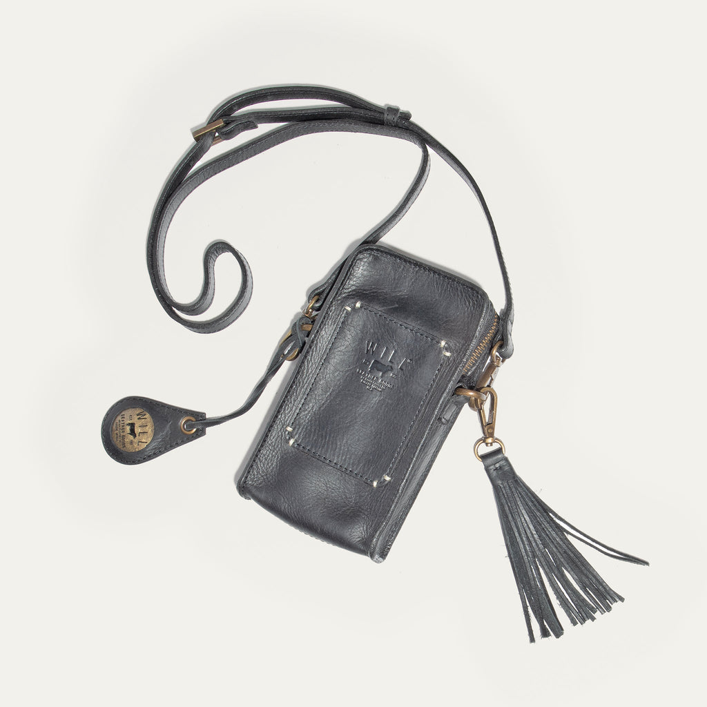 Signature Zip Phone Crossbody