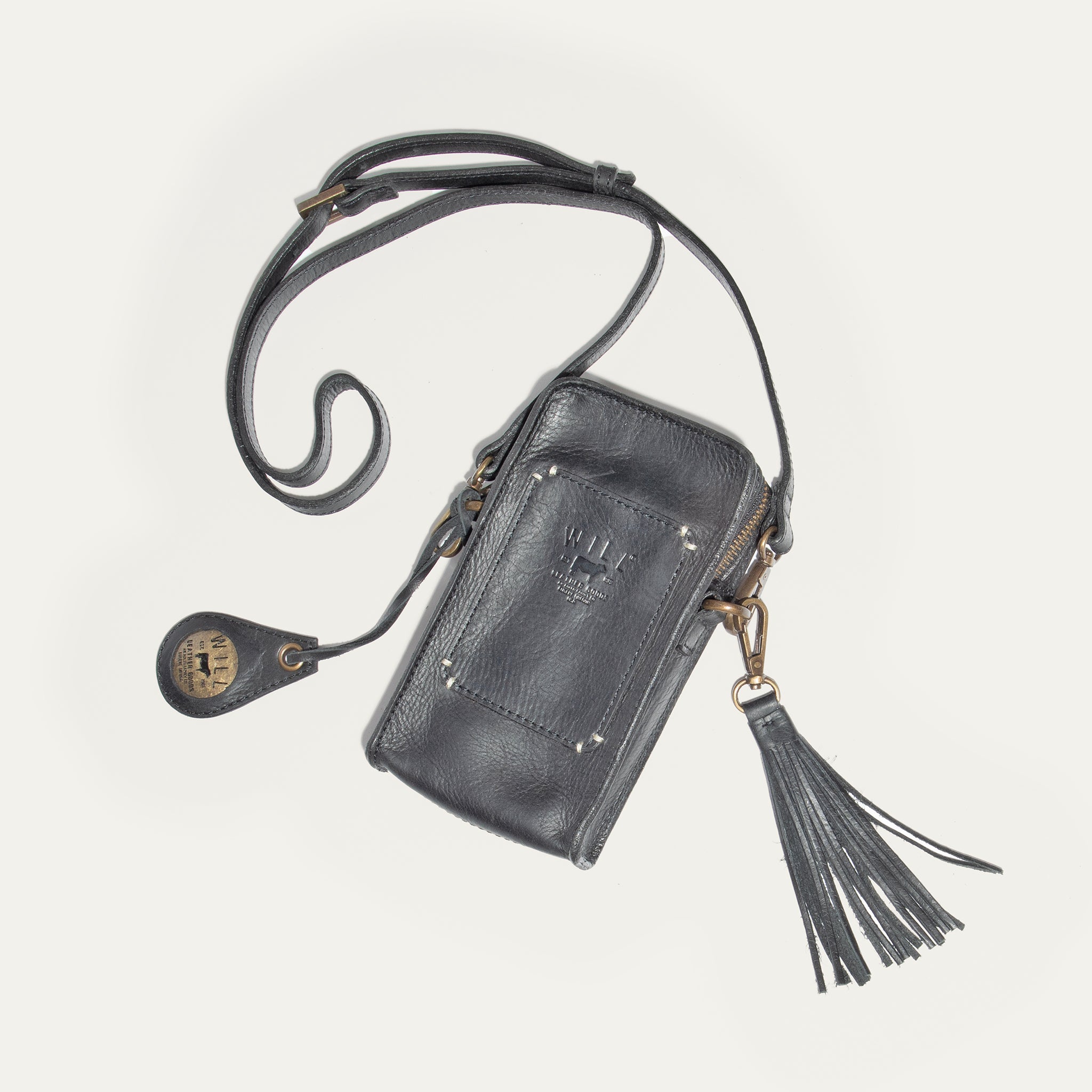 Signature Zip Phone Crossbody