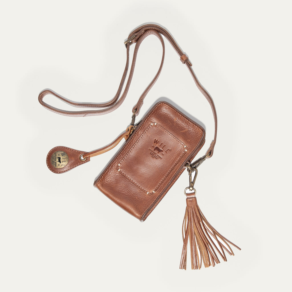 Signature Zip Phone Crossbody