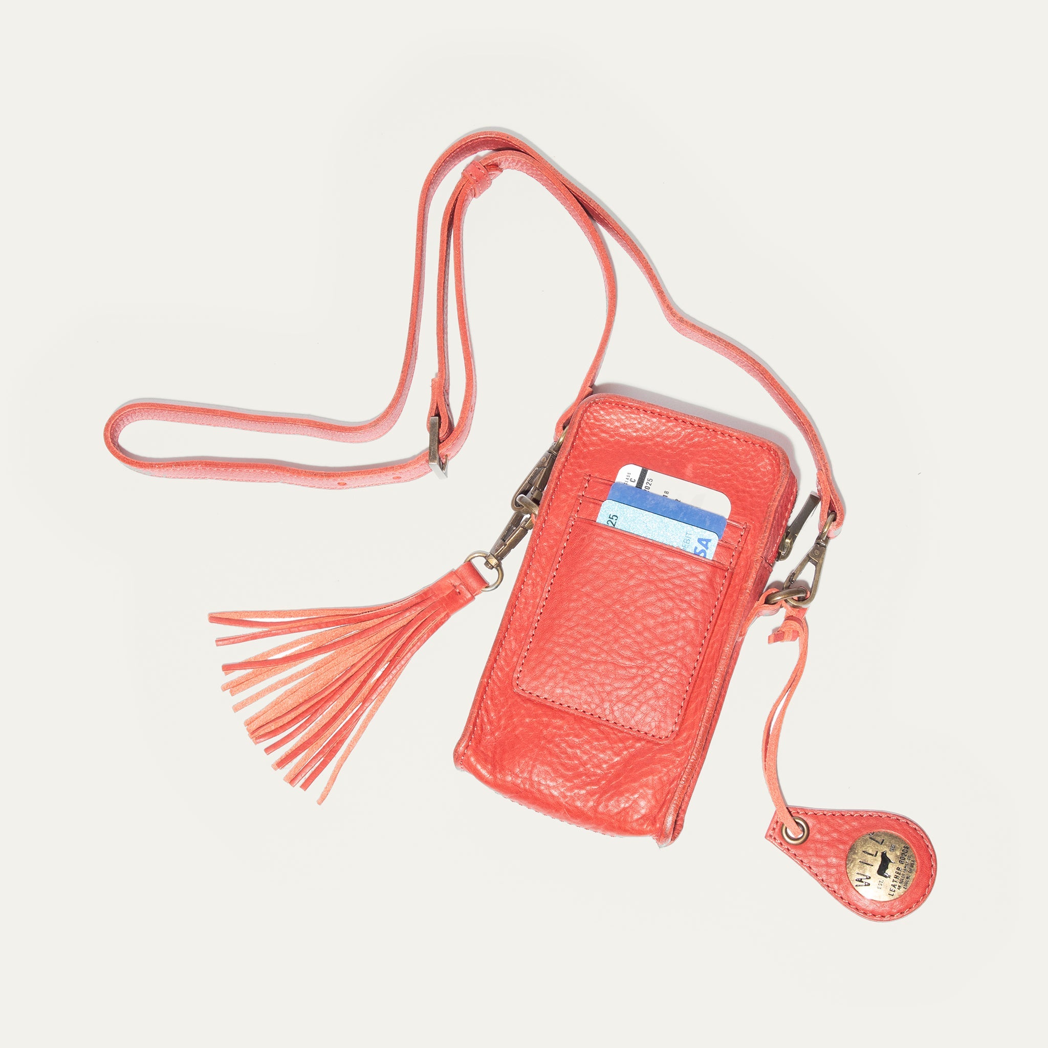 Signature Zip Phone Crossbody