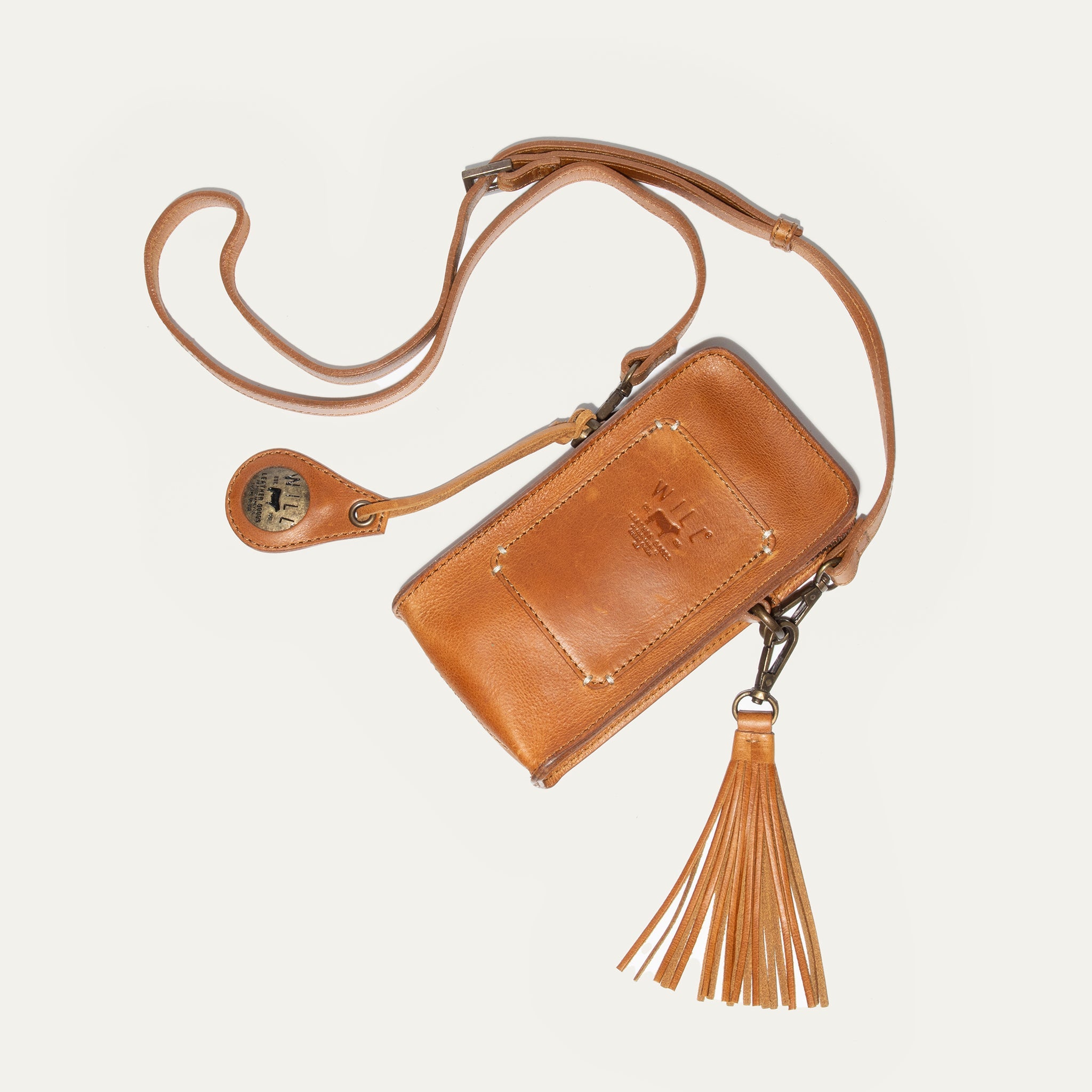 Signature Zip Phone Crossbody