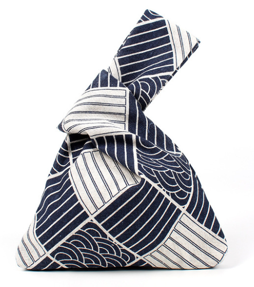 Japanese Minimalist Wrist Bag and Clutch Purse
