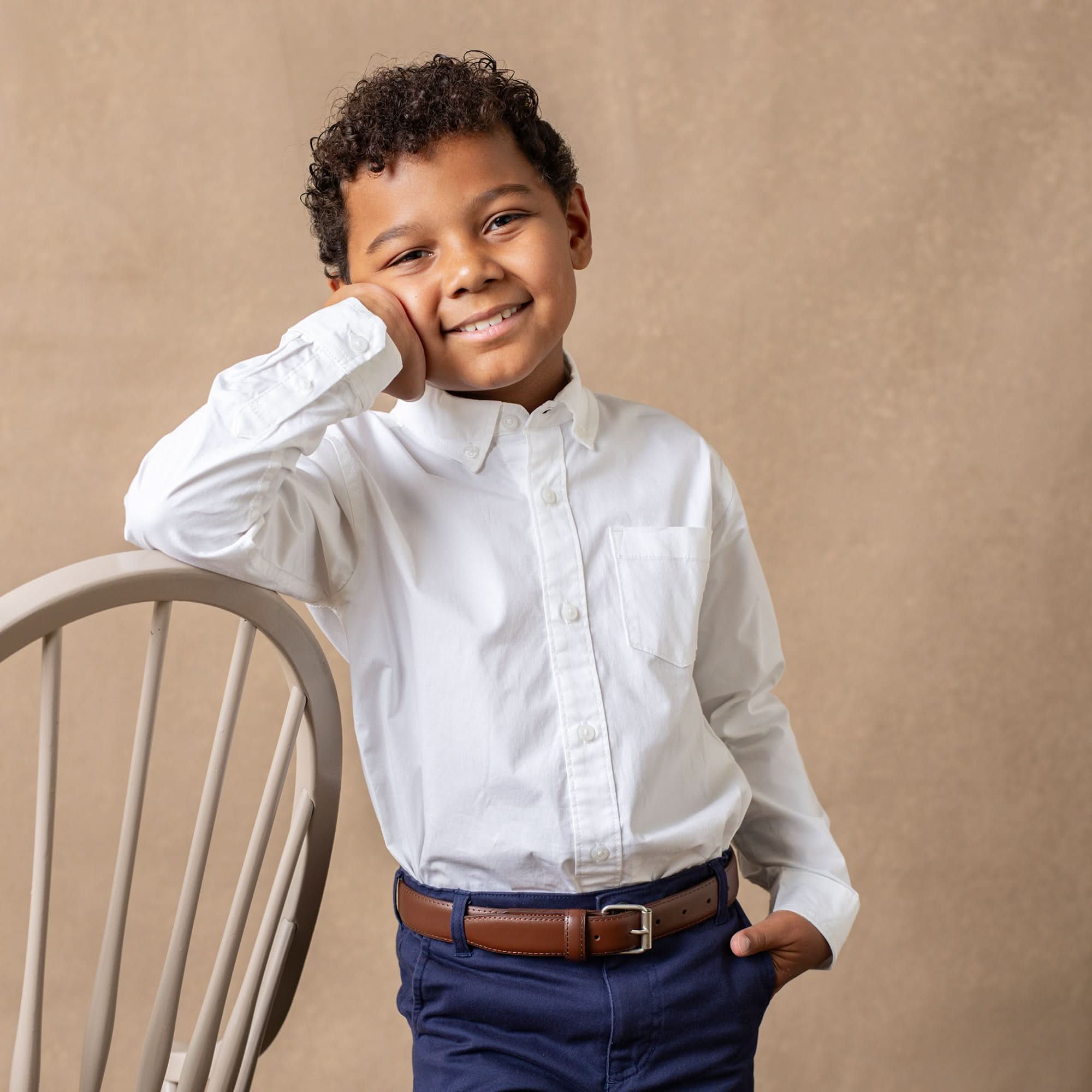 Organic Stretch Poplin Shirt