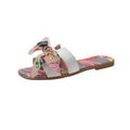 Women's Fashion Summer Flat Slippers with Bow Detail