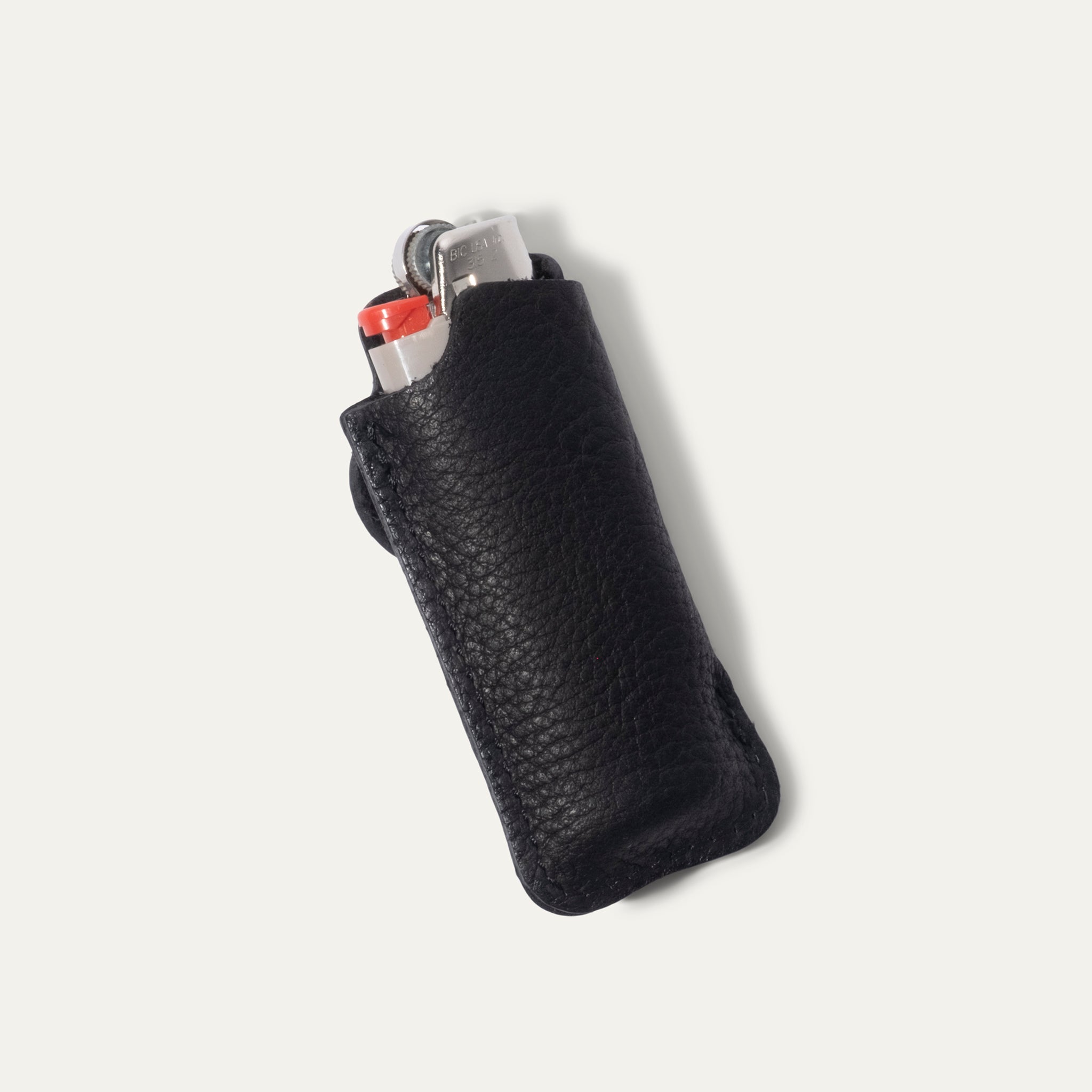 Leather Cover with Lighter