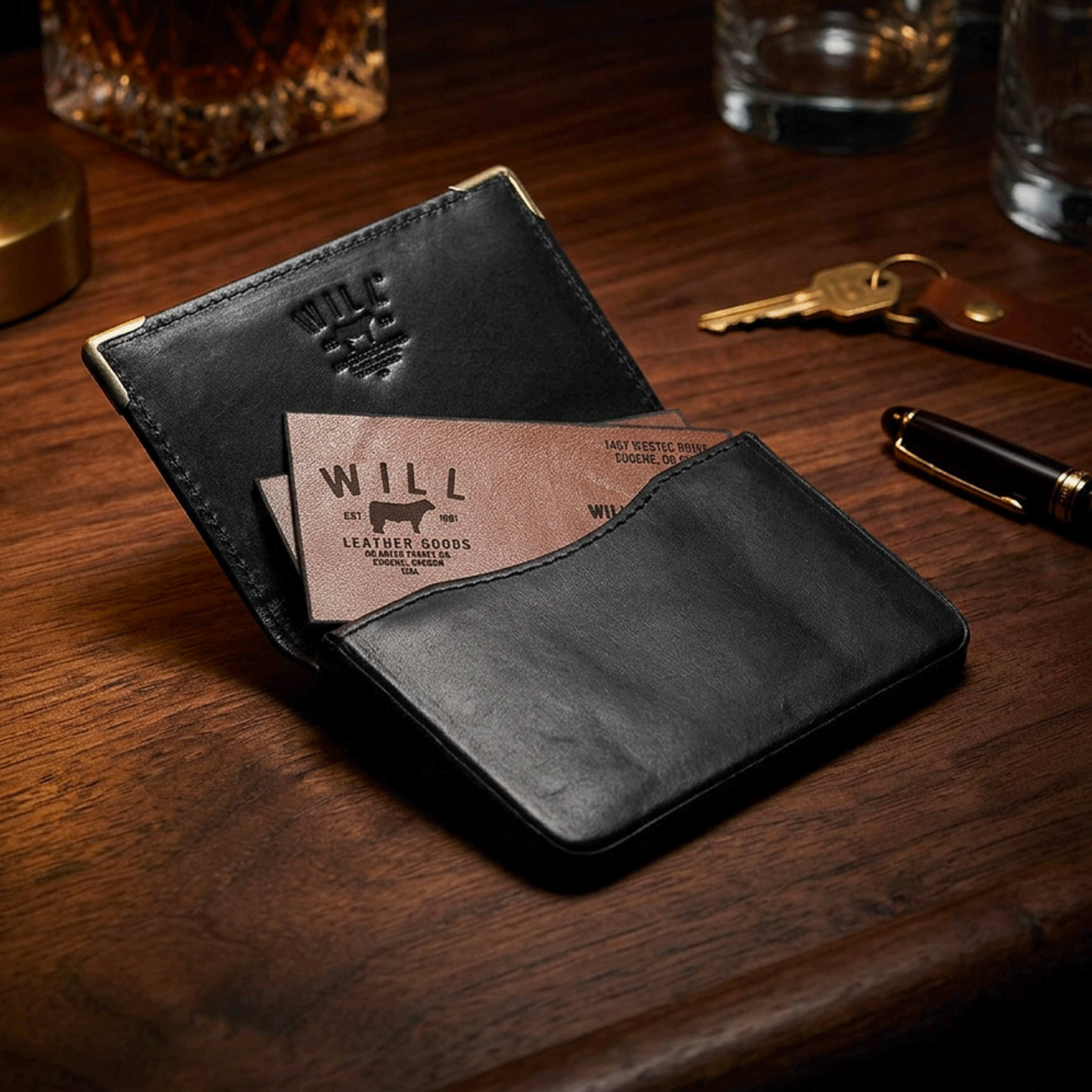 William Business Card Holder
