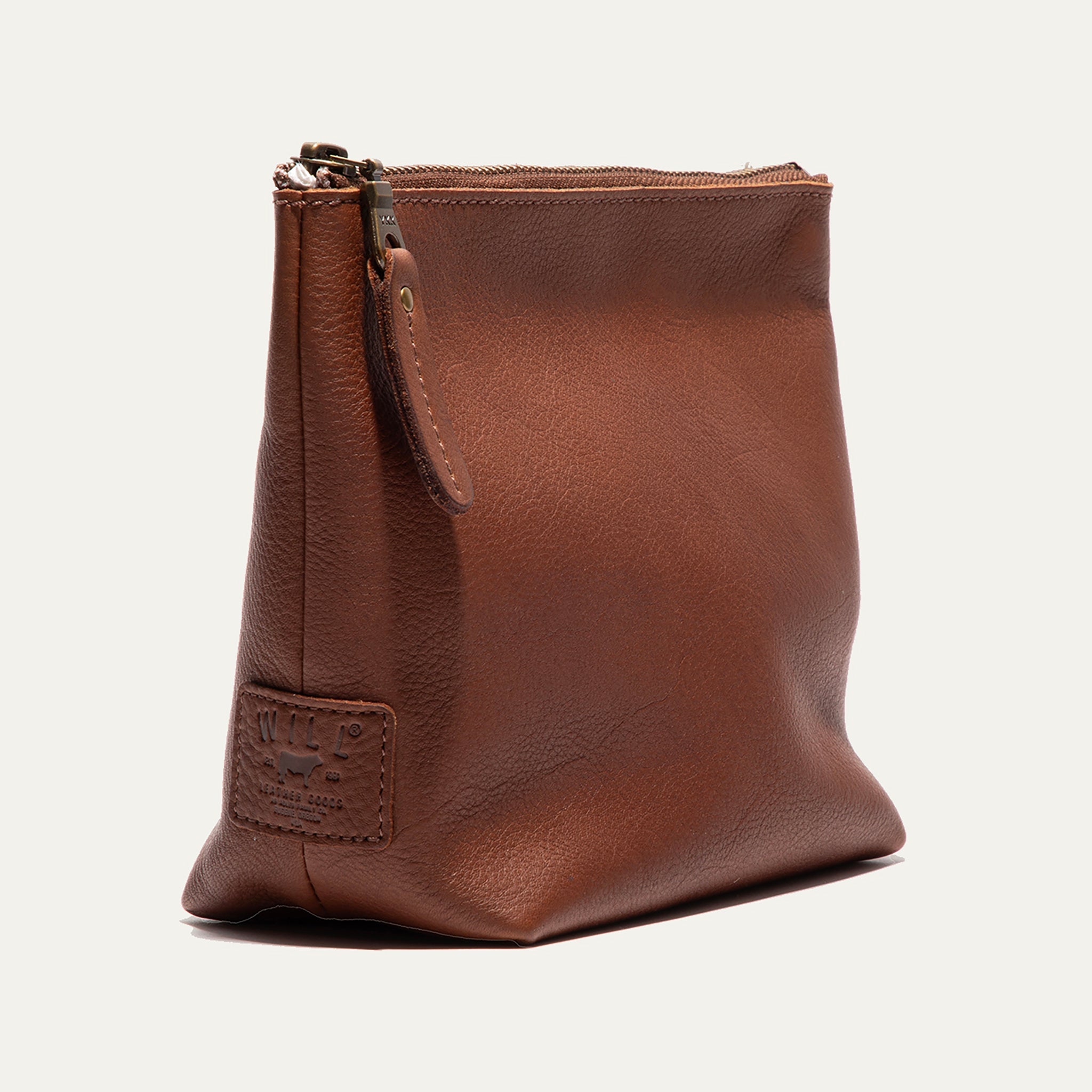 Seneca Square Leather Pouch