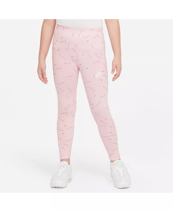 Nike Sportswear Favorites All Over Print Tight Girls, Size Medium