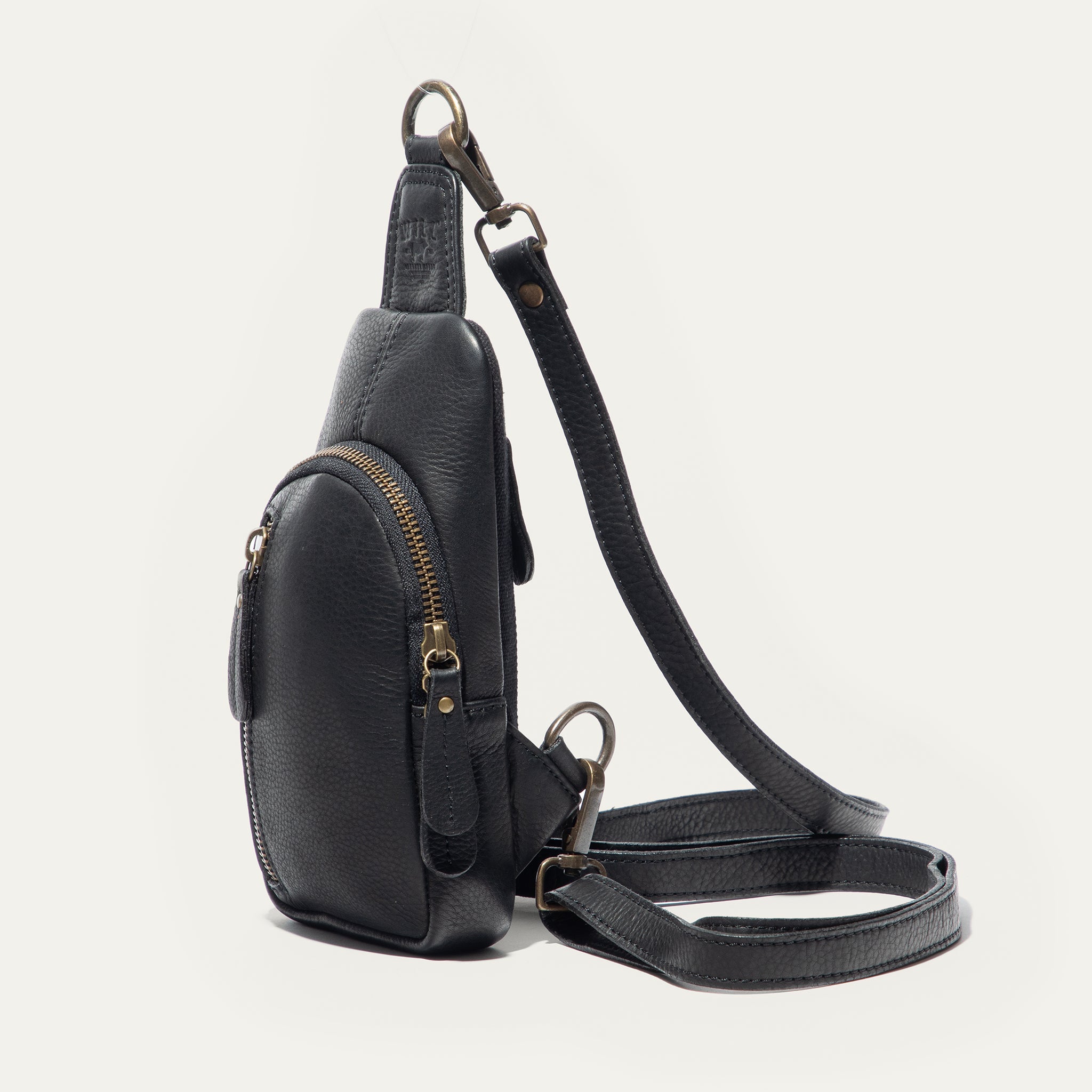 Leather Mini Sling Bag