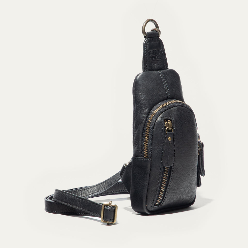 Leather Mini Sling Bag