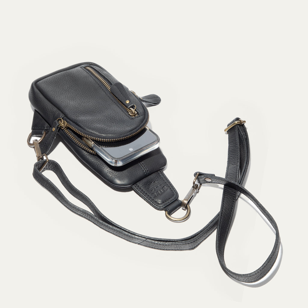 Leather Mini Sling Bag