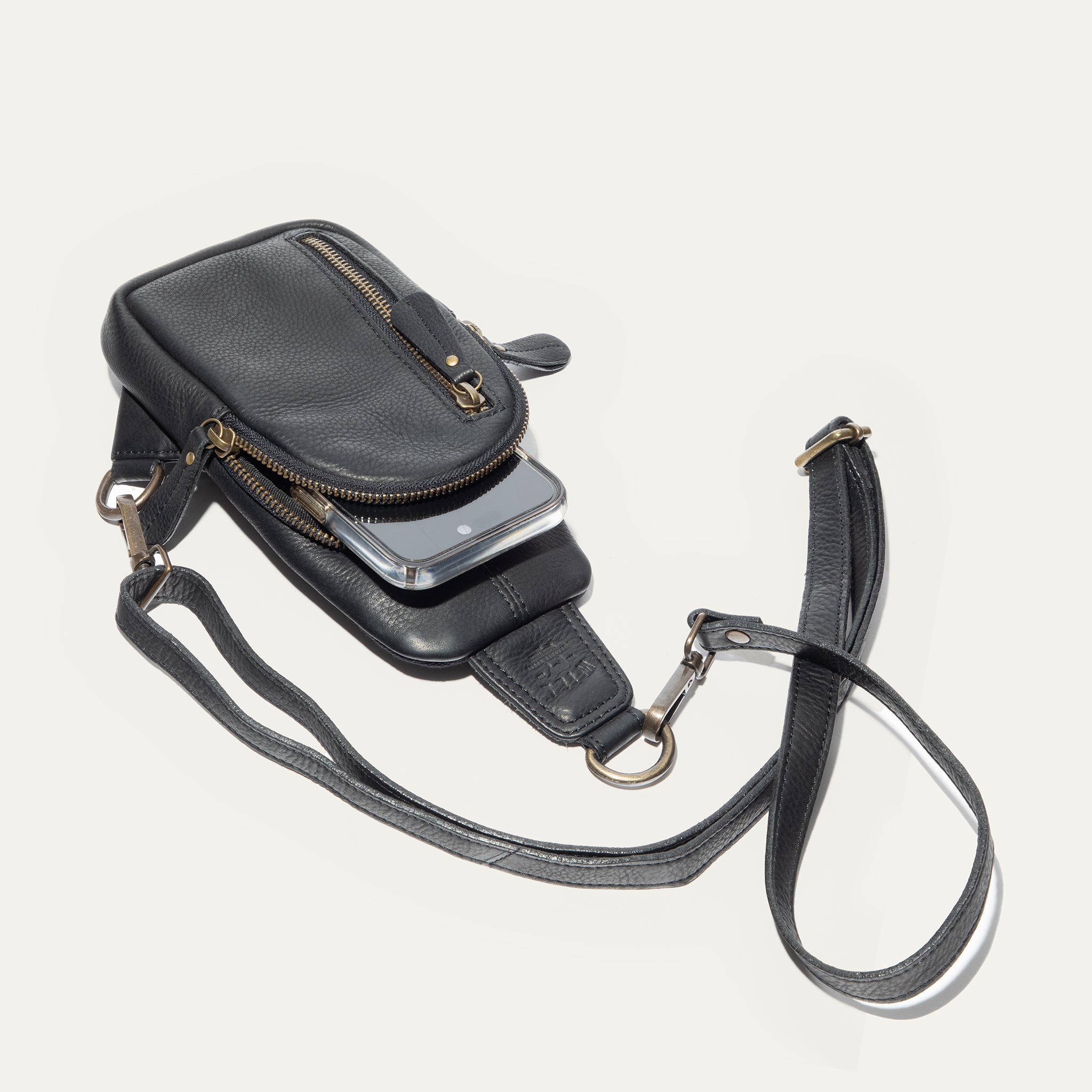 Leather Mini Sling Bag