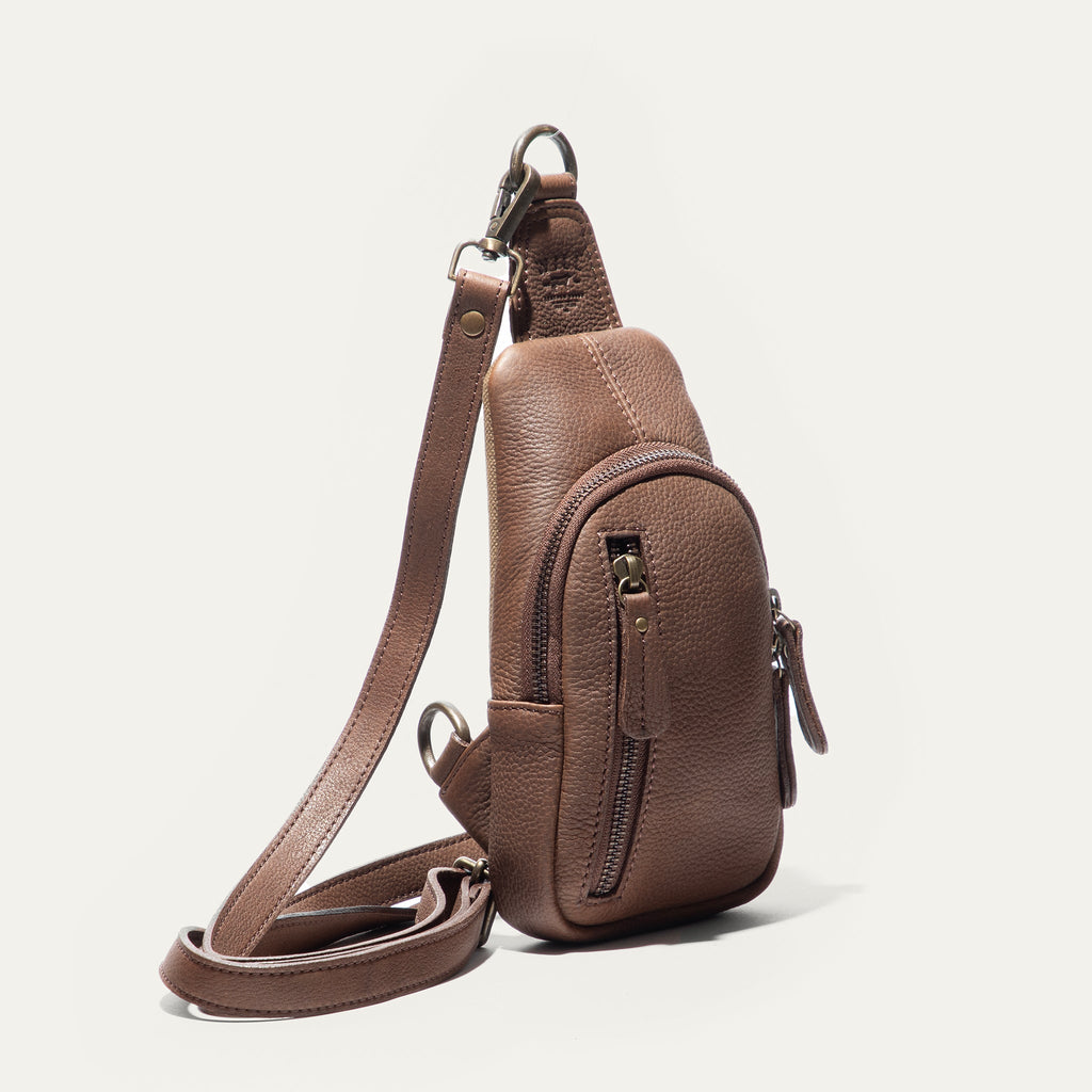 Leather Mini Sling Bag