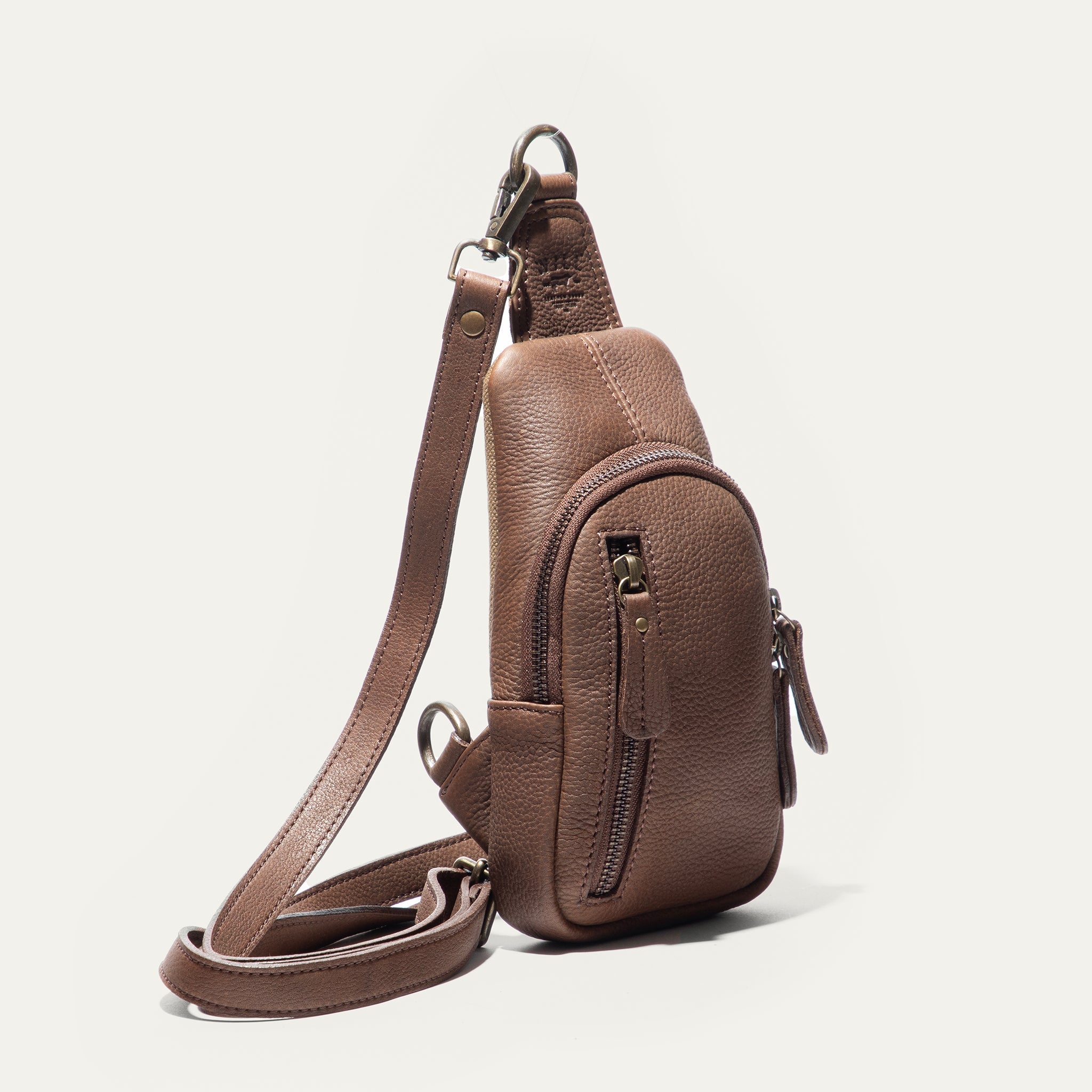 Leather Mini Sling Bag