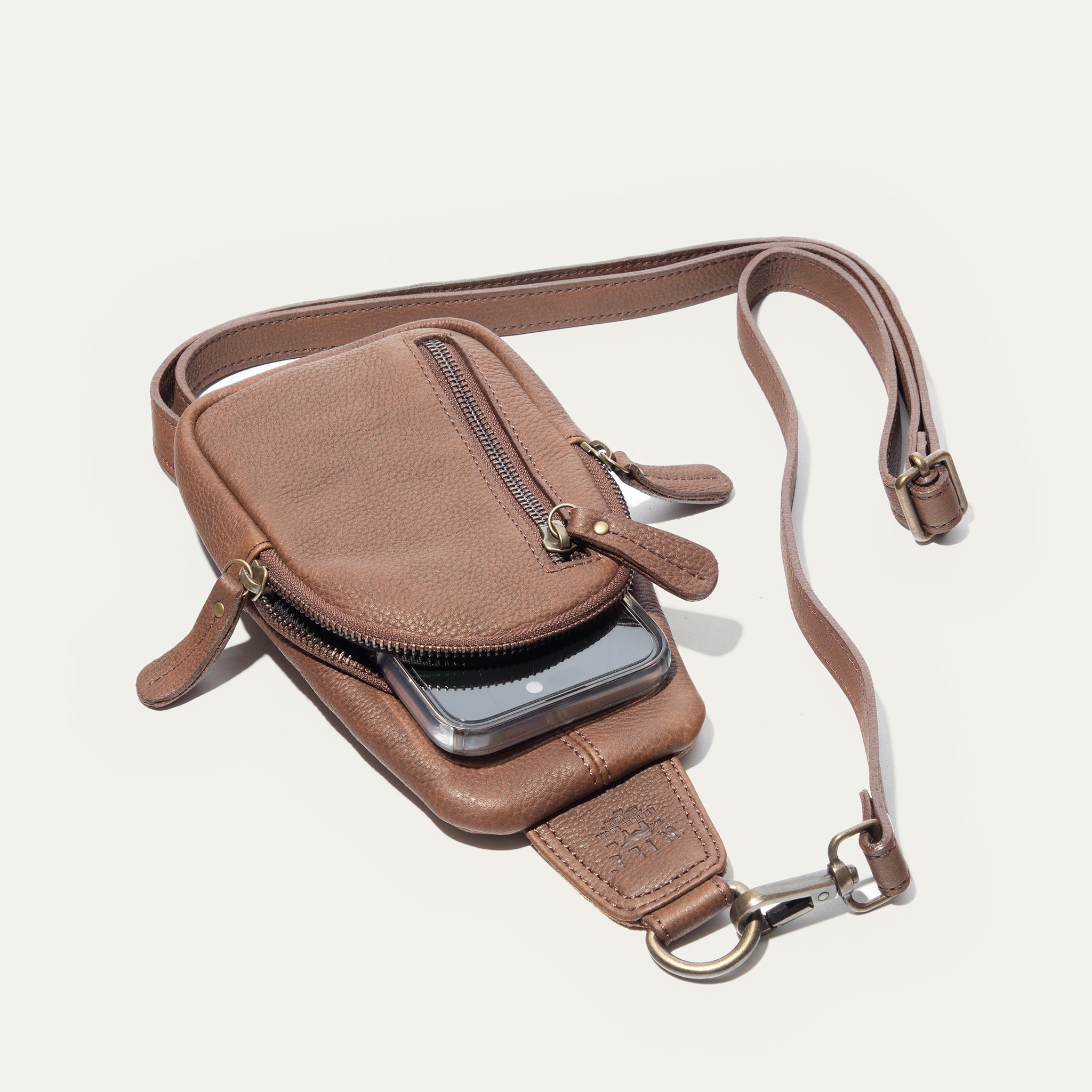 Leather Mini Sling Bag