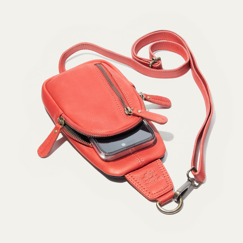 Leather Mini Sling Bag