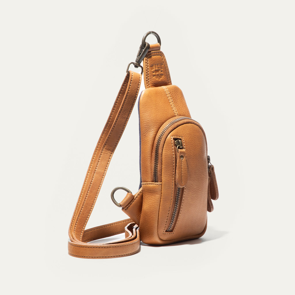Leather Mini Sling Bag
