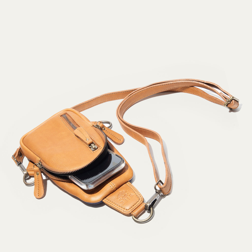 Leather Mini Sling Bag