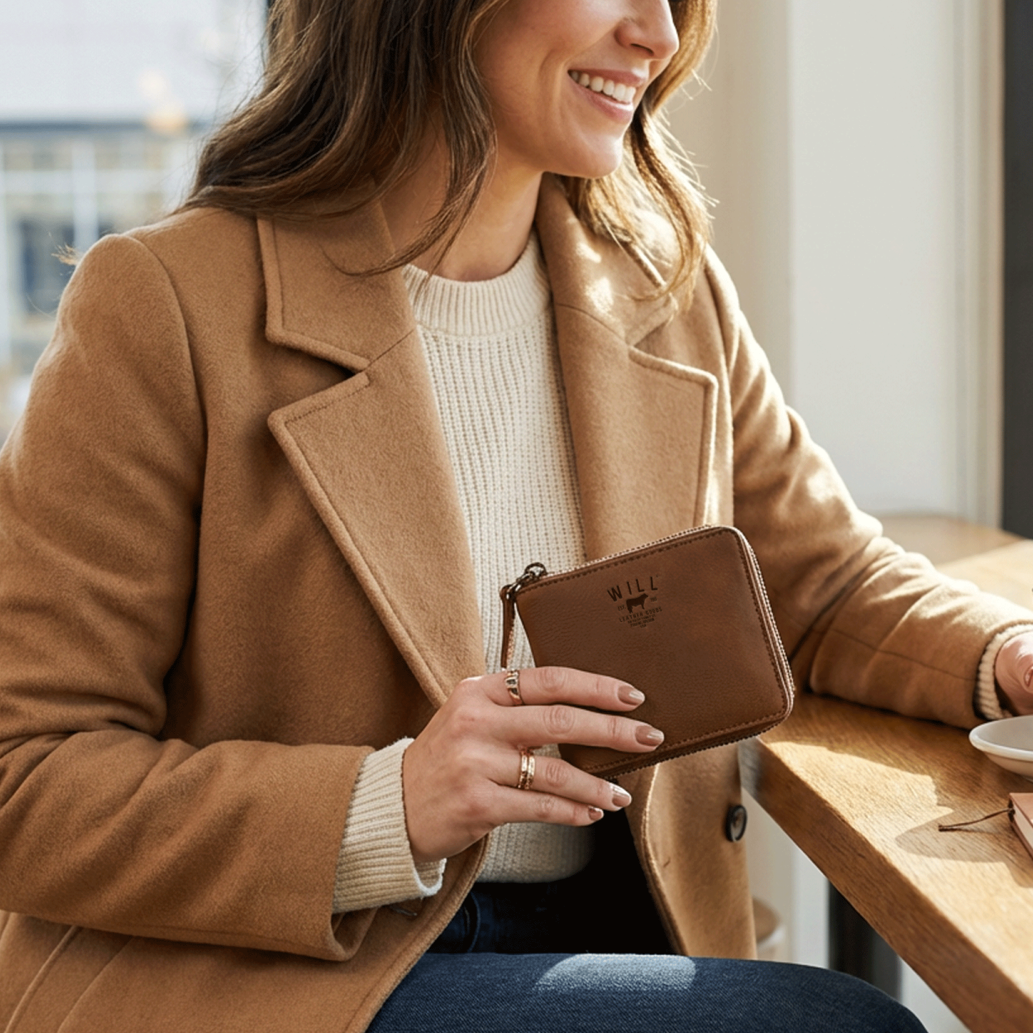 Zip Around French Wallet