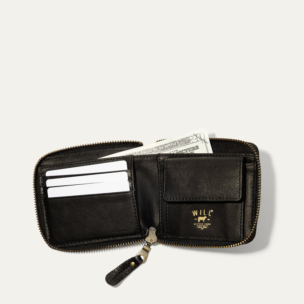 Zip Around French Wallet