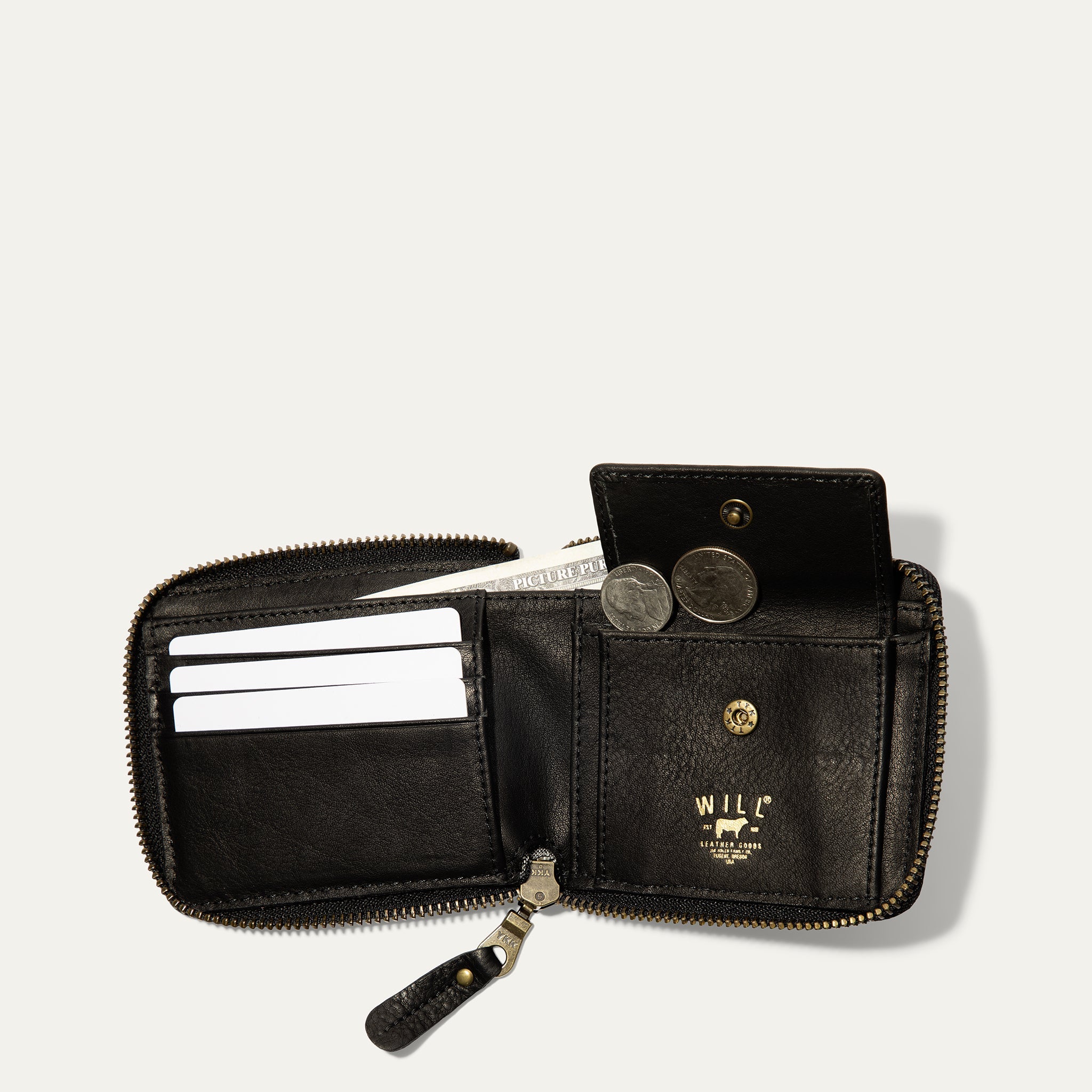 Zip Around French Wallet