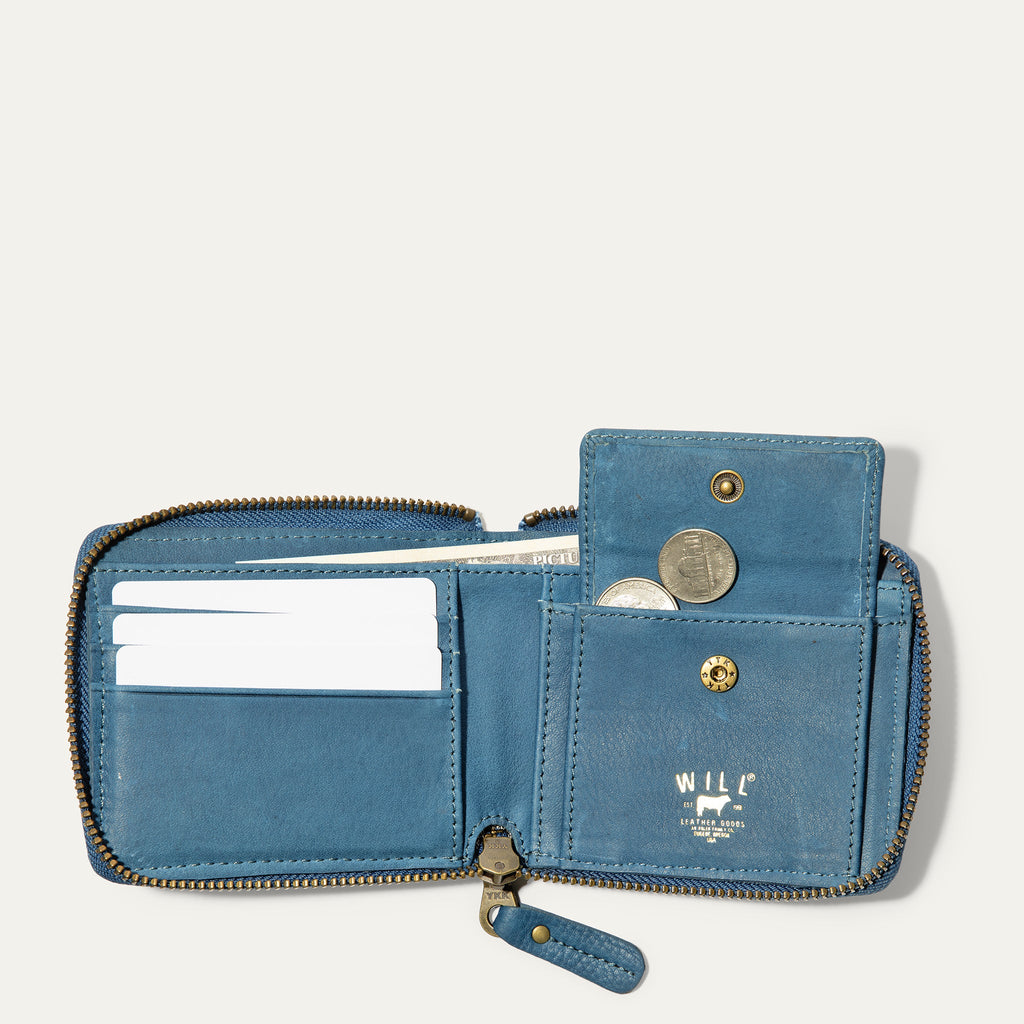 Zip Around French Wallet