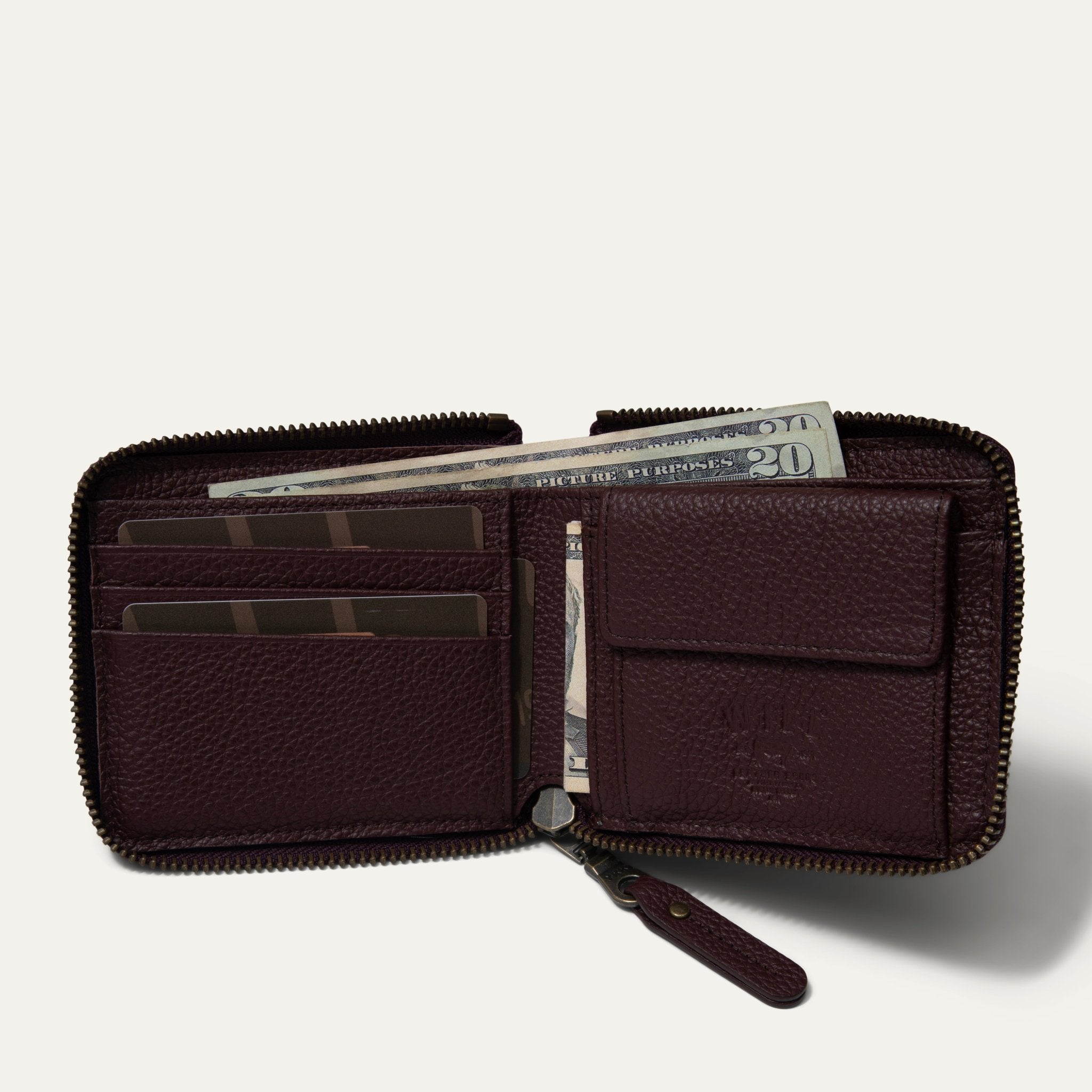 Zip Around French Wallet
