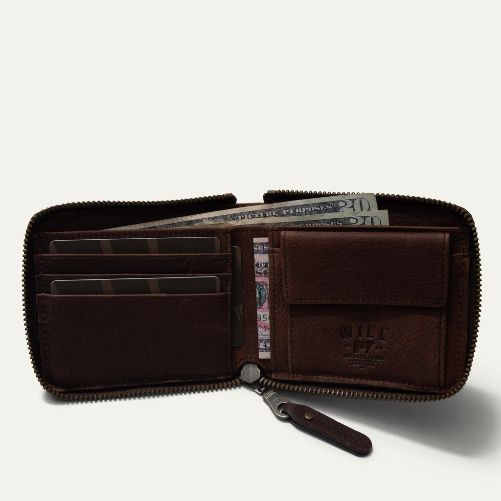 Zip Around French Wallet