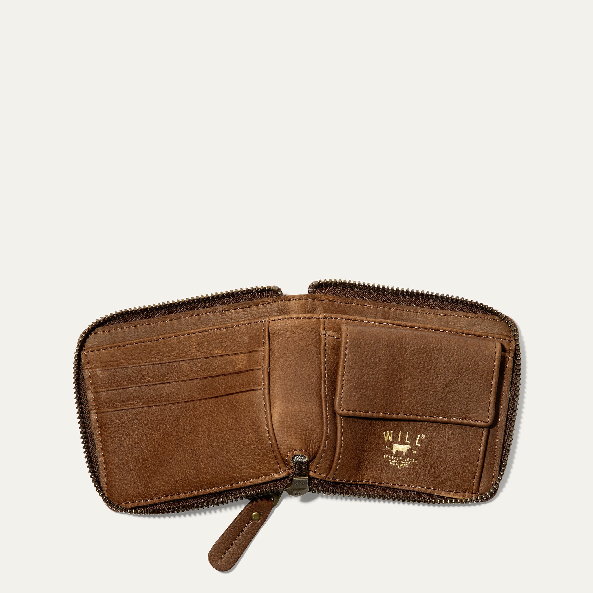 Zip Around French Wallet