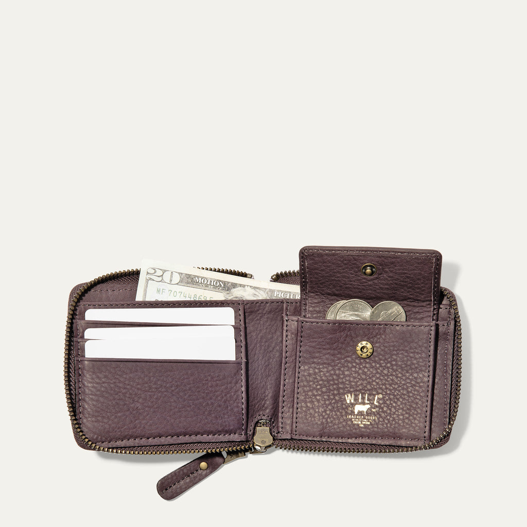Zip Around French Wallet