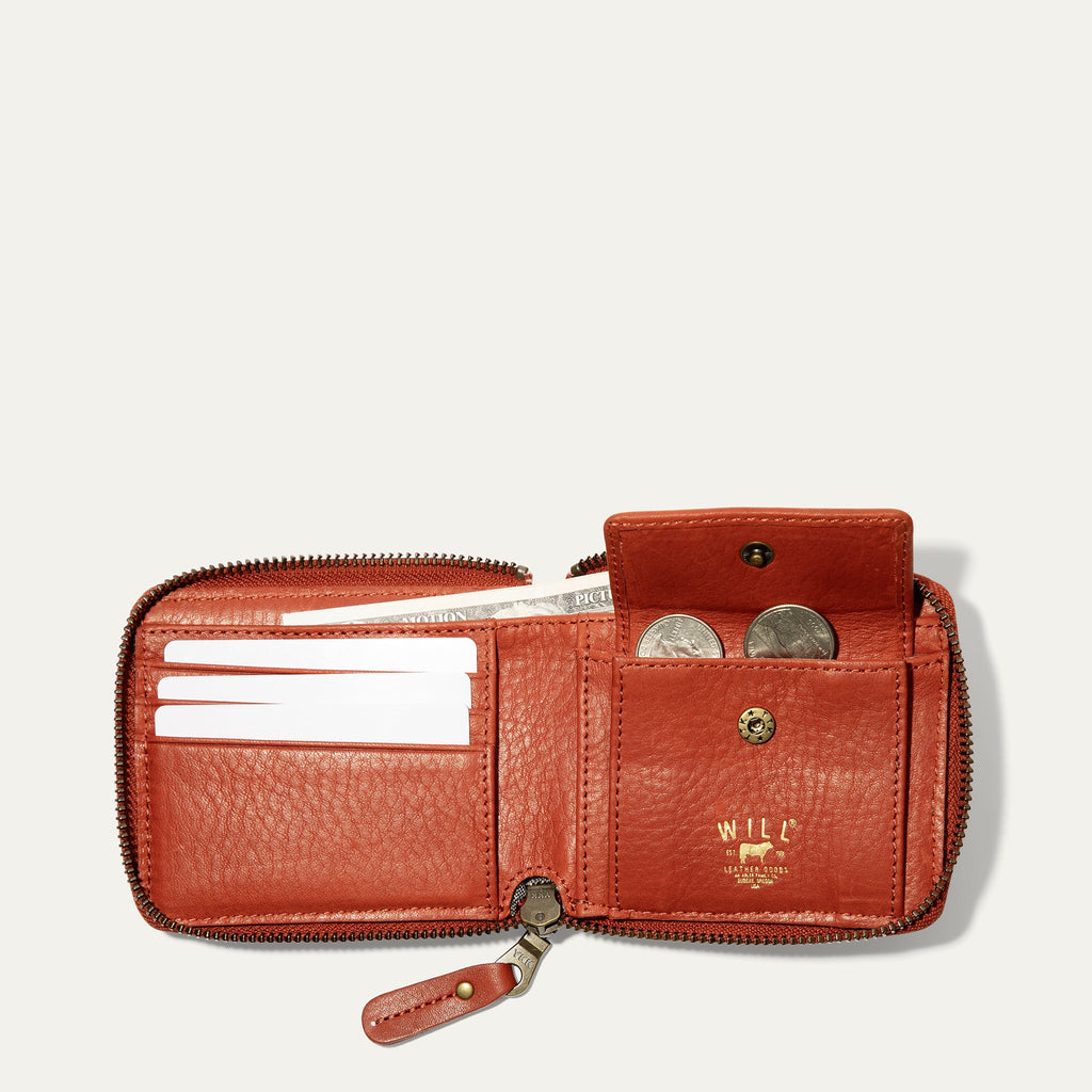 Zip Around French Wallet