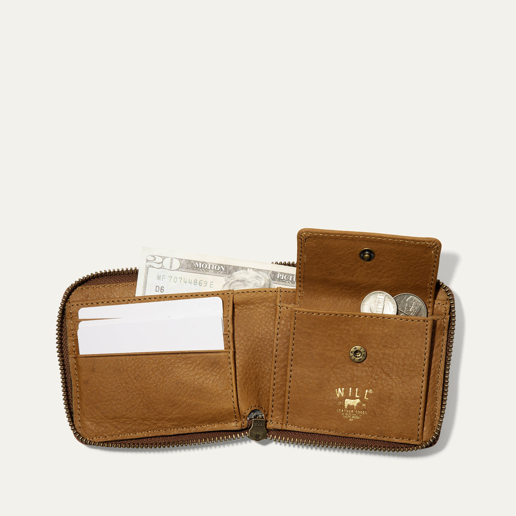 Zip Around French Wallet