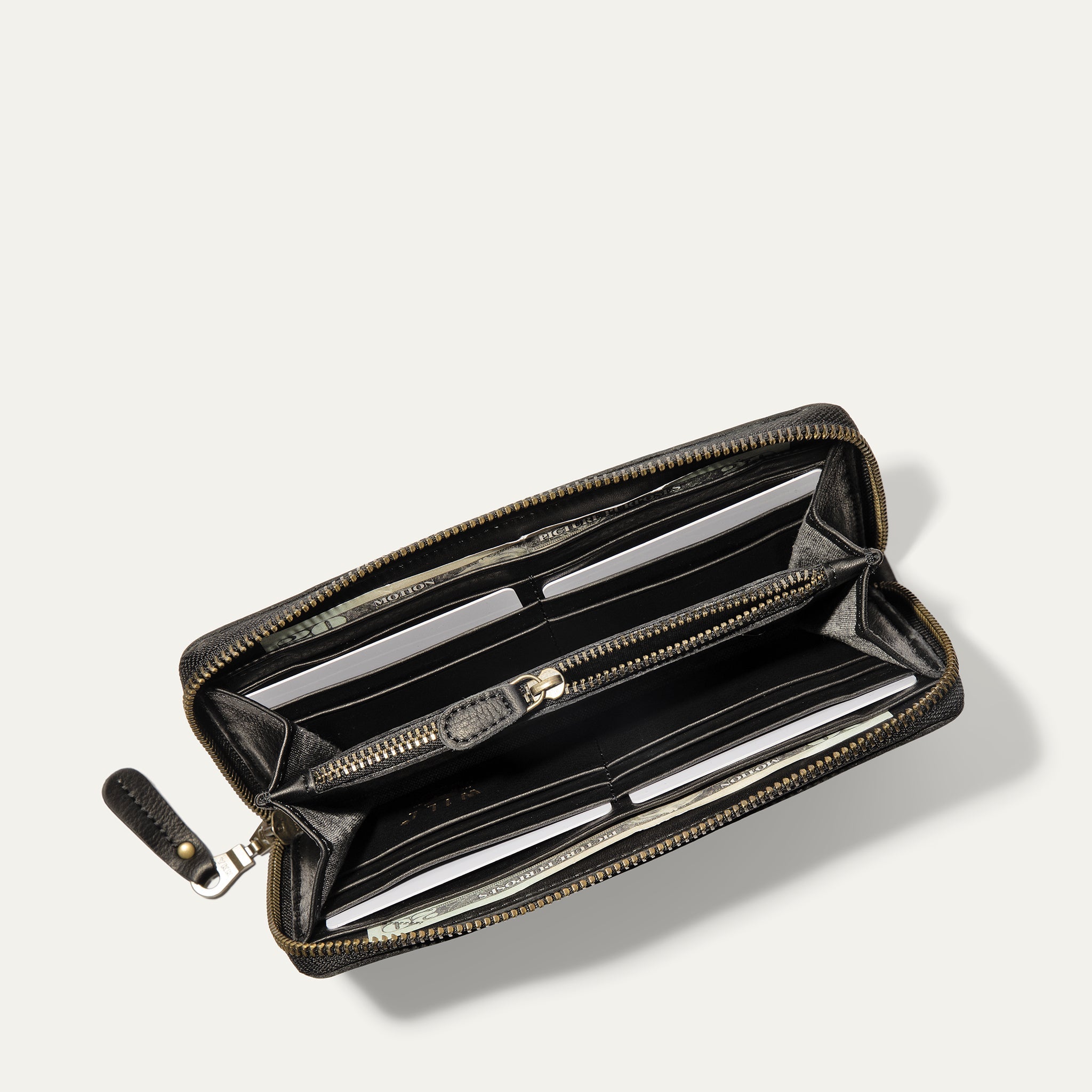Zip Around Clutch