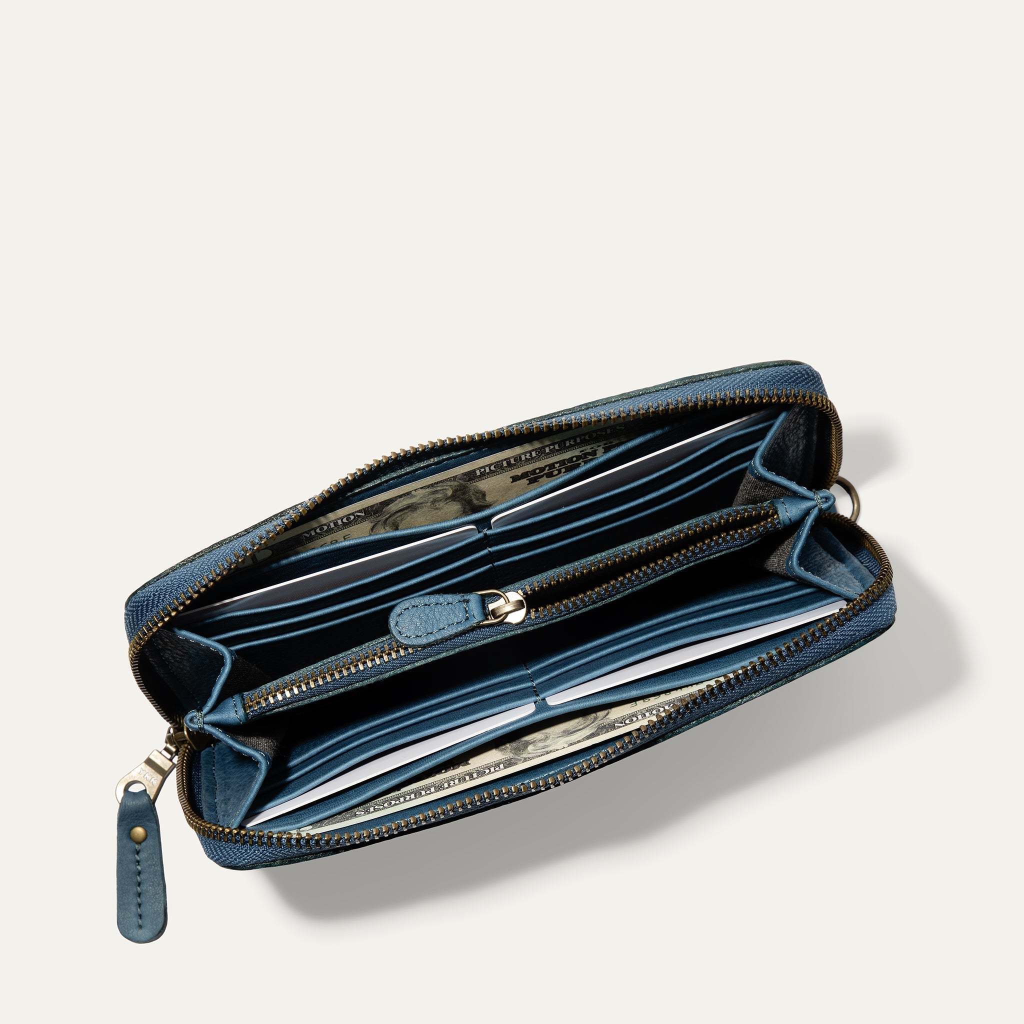 Zip Around Clutch