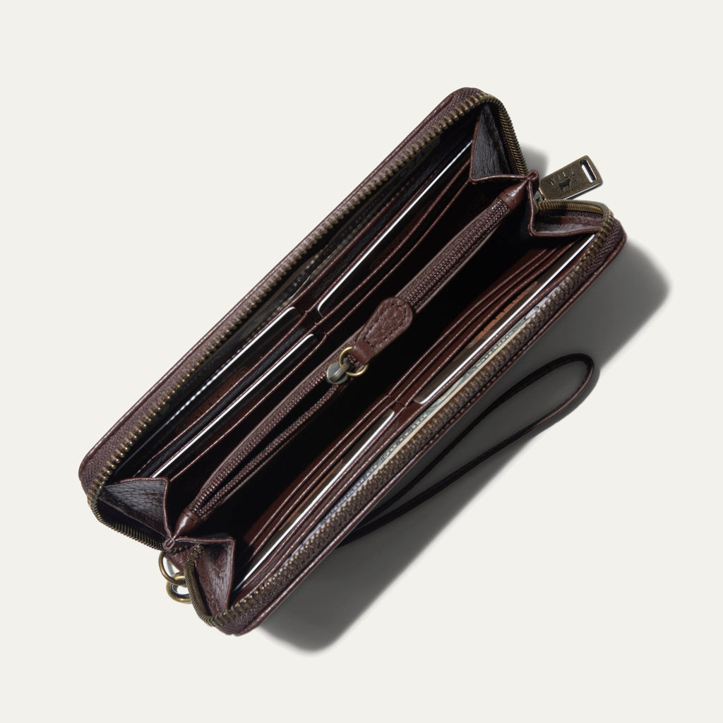 Zip Around Clutch