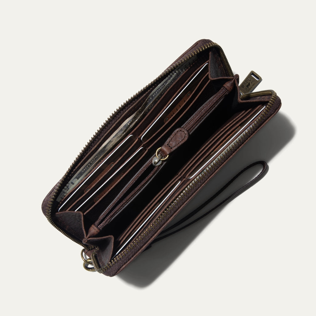 Zip Around Clutch