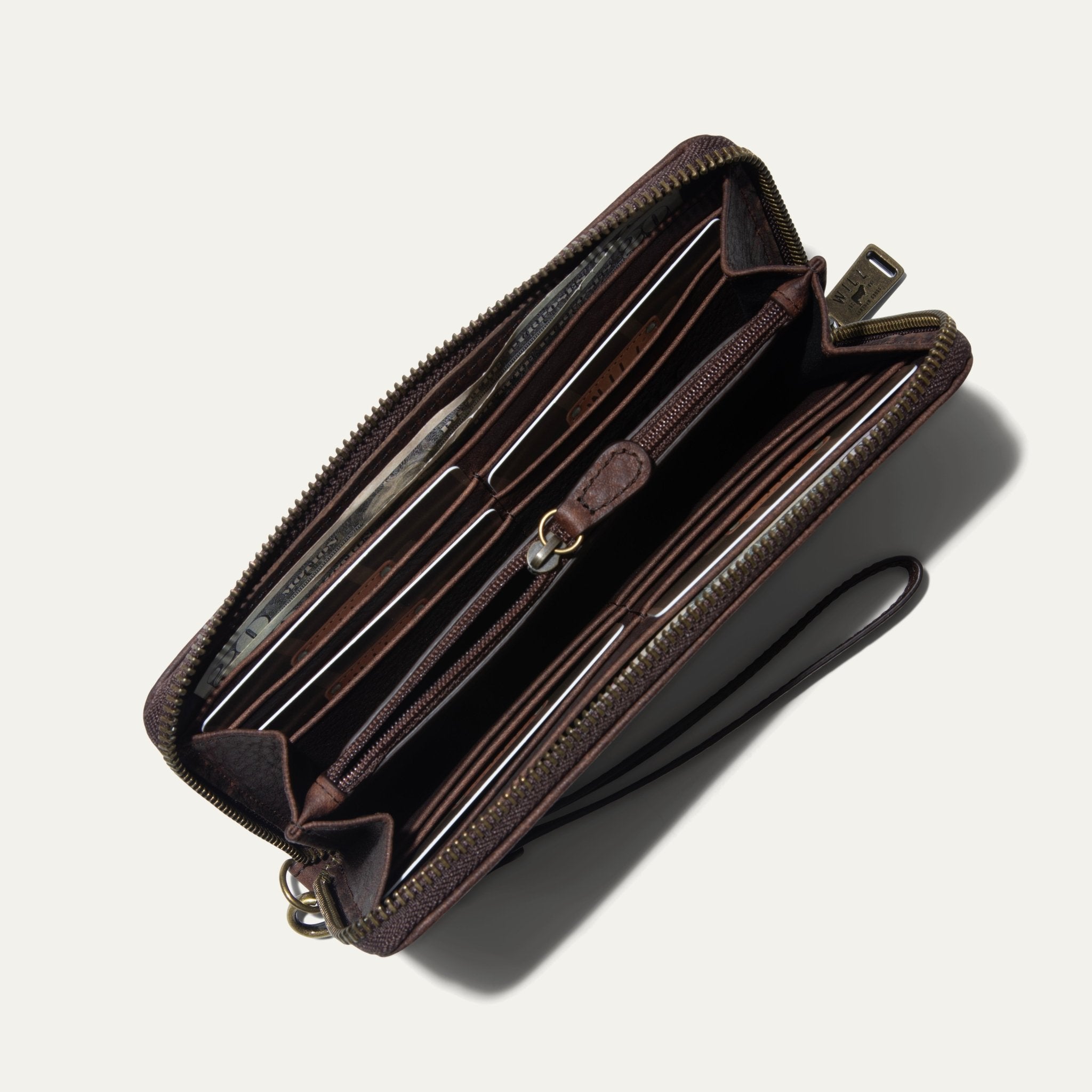 Zip Around Clutch