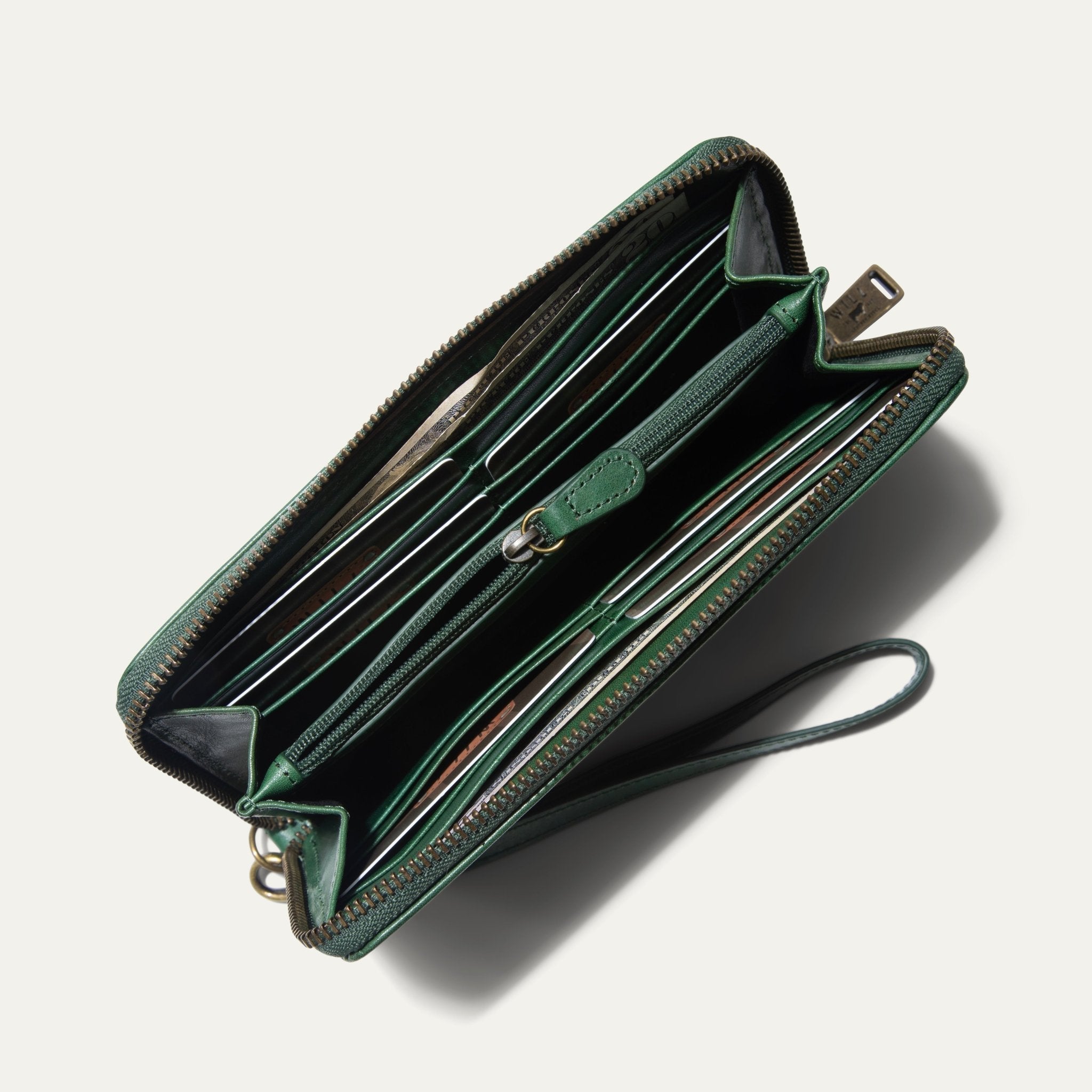 Zip Around Clutch