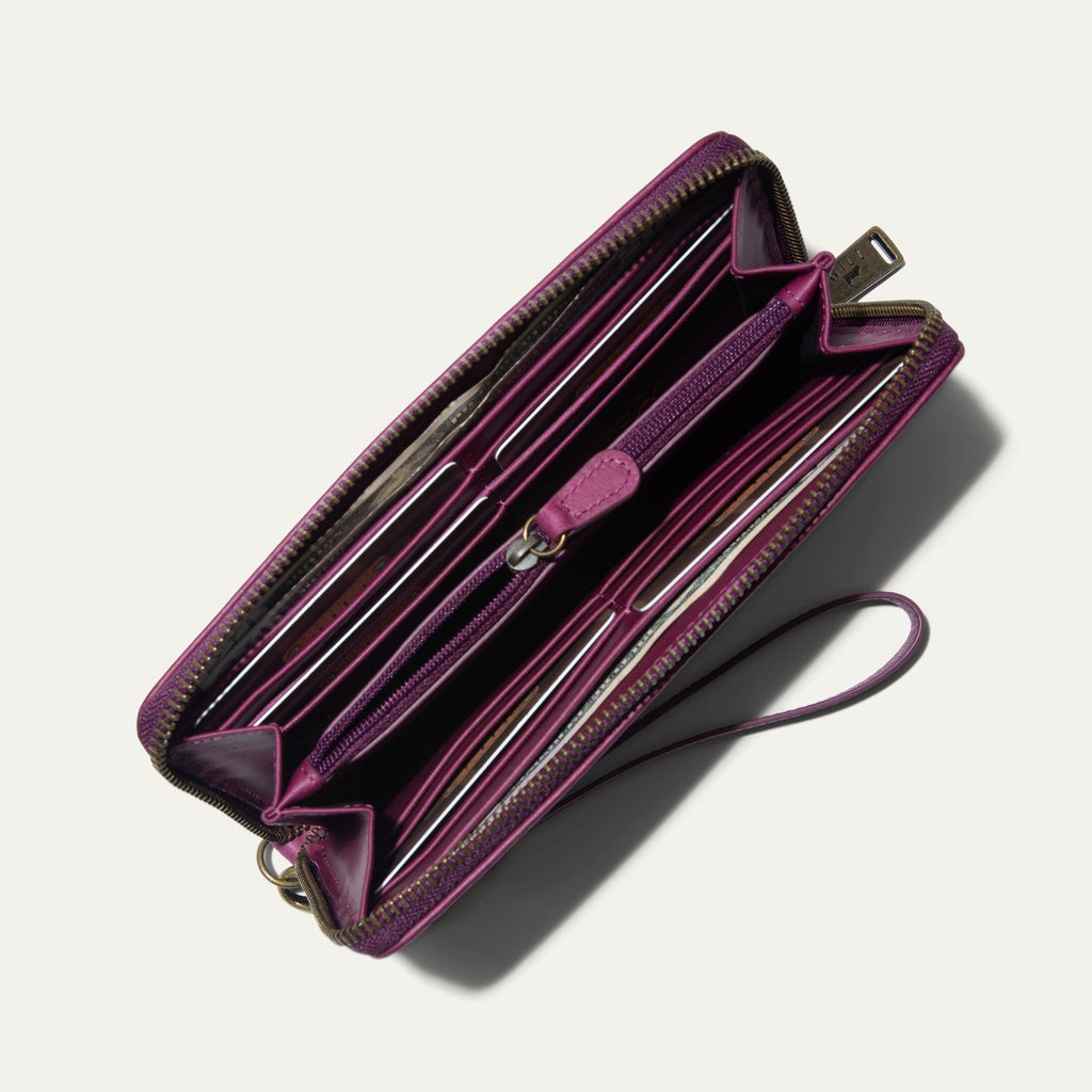 Zip Around Clutch