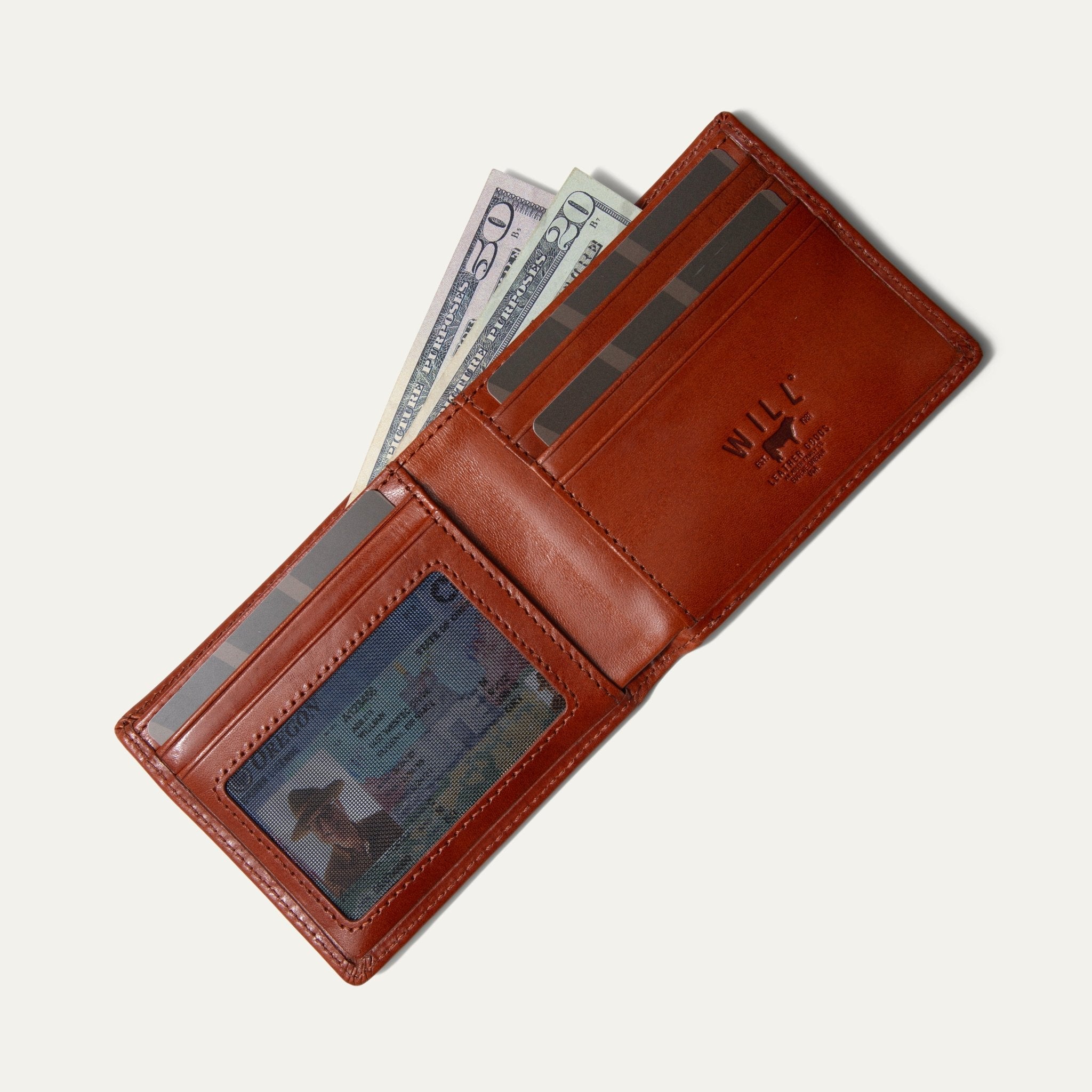 Billfold wallet Noir