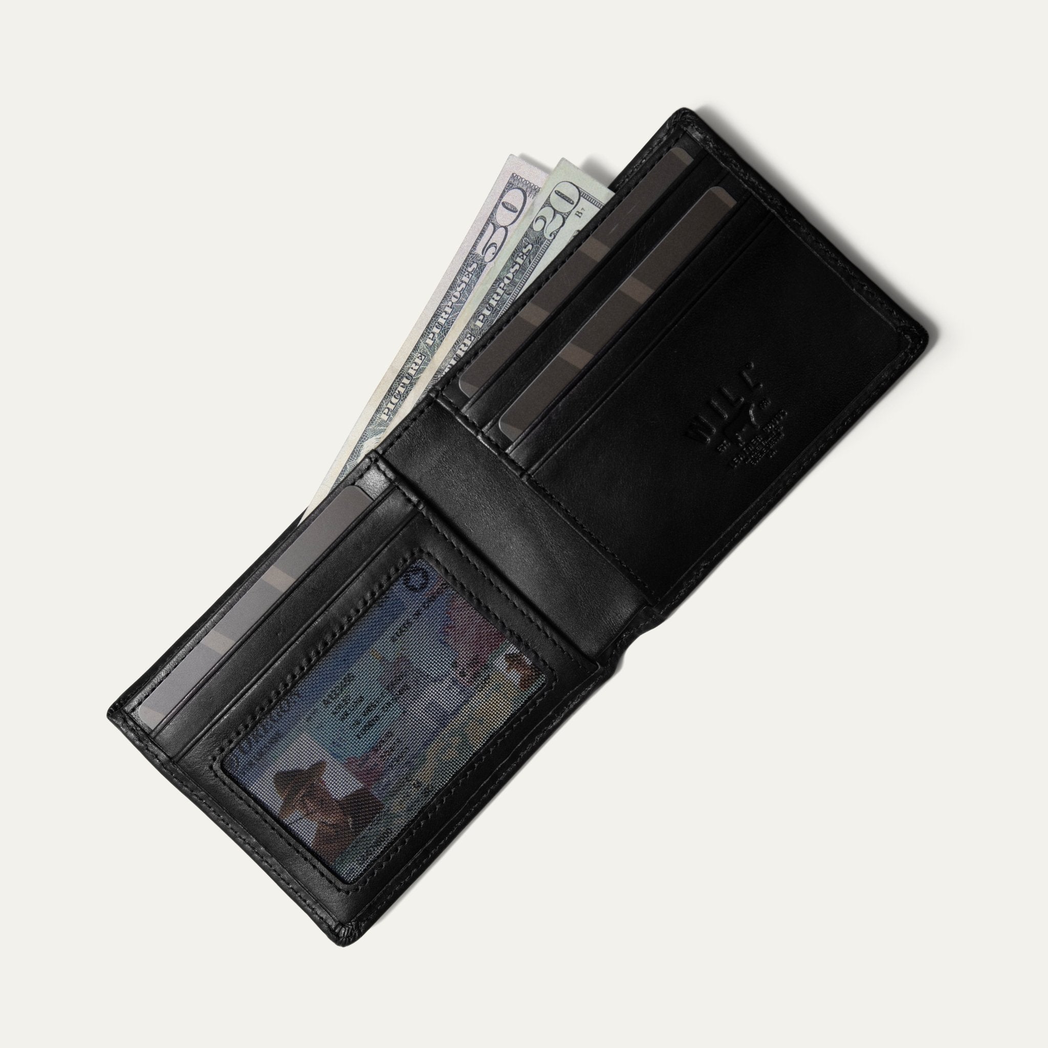 Billfold wallet Noir