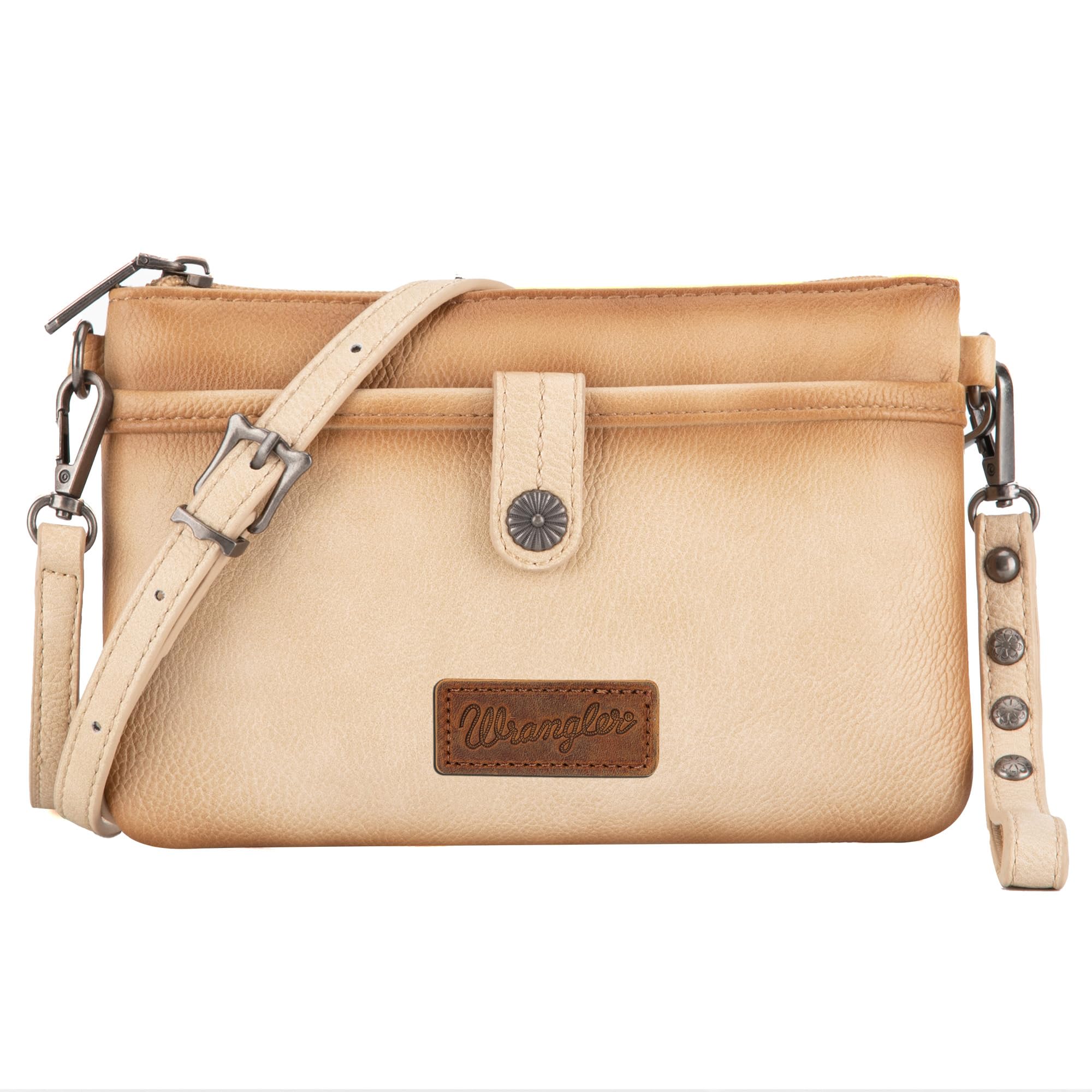 Wrangler Clutch Wristlet Purse Western Crossbody Bags for Women WG86-181TN