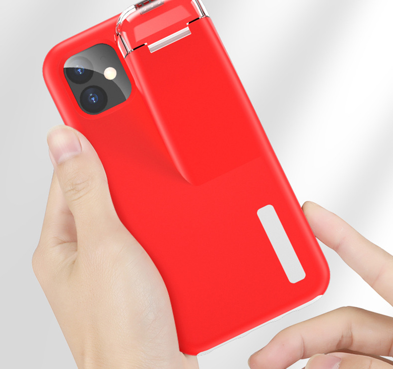 Phone Case with TWS Wireless Earbuds Charging Dock