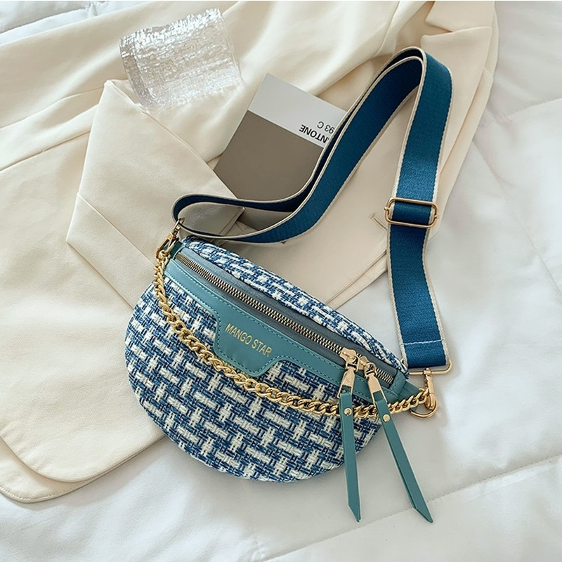 Knitted Waist Bags for Women - Crossbody and Fanny Packs