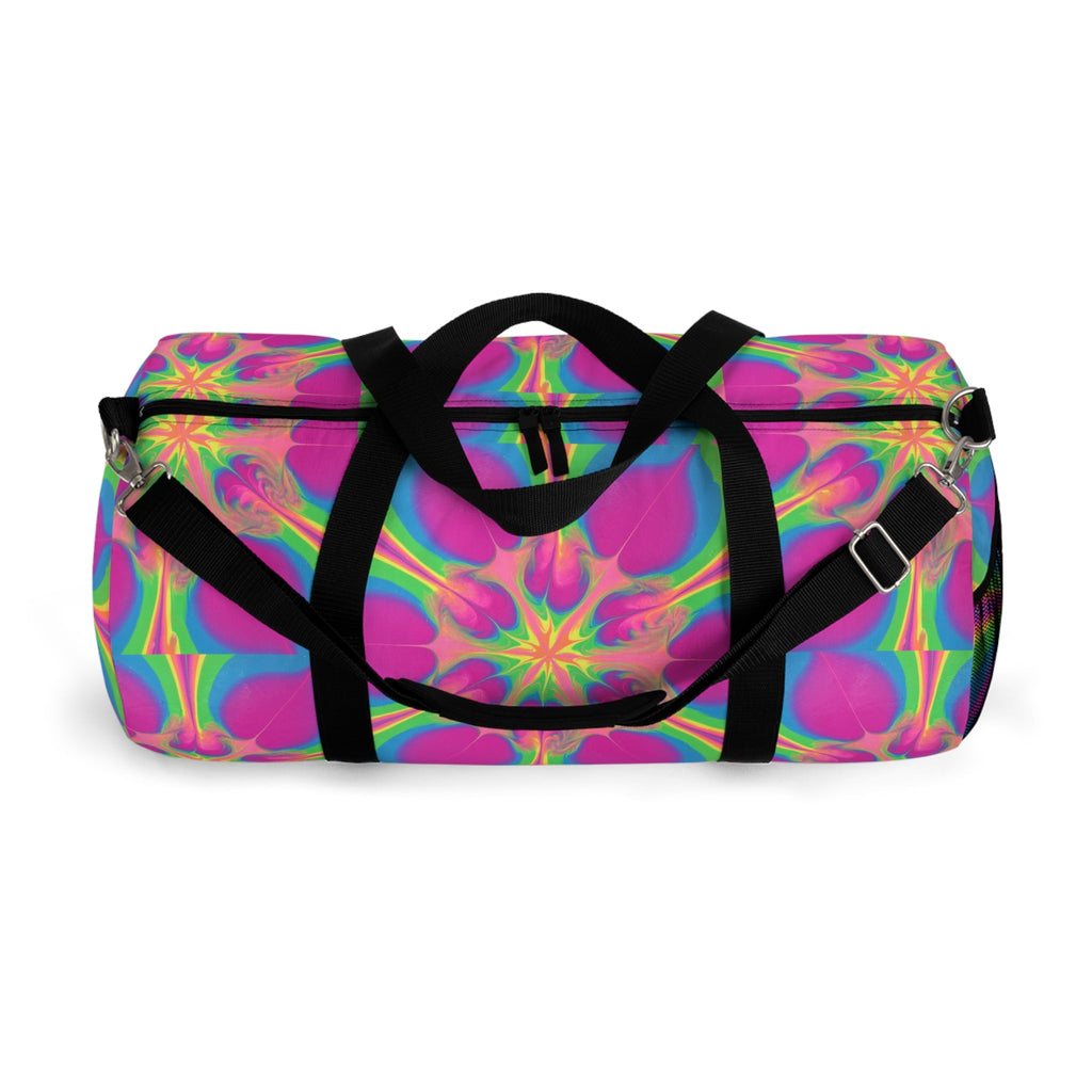 Bespattered Facade Flower Power Duffel Bag | 2 Sizes