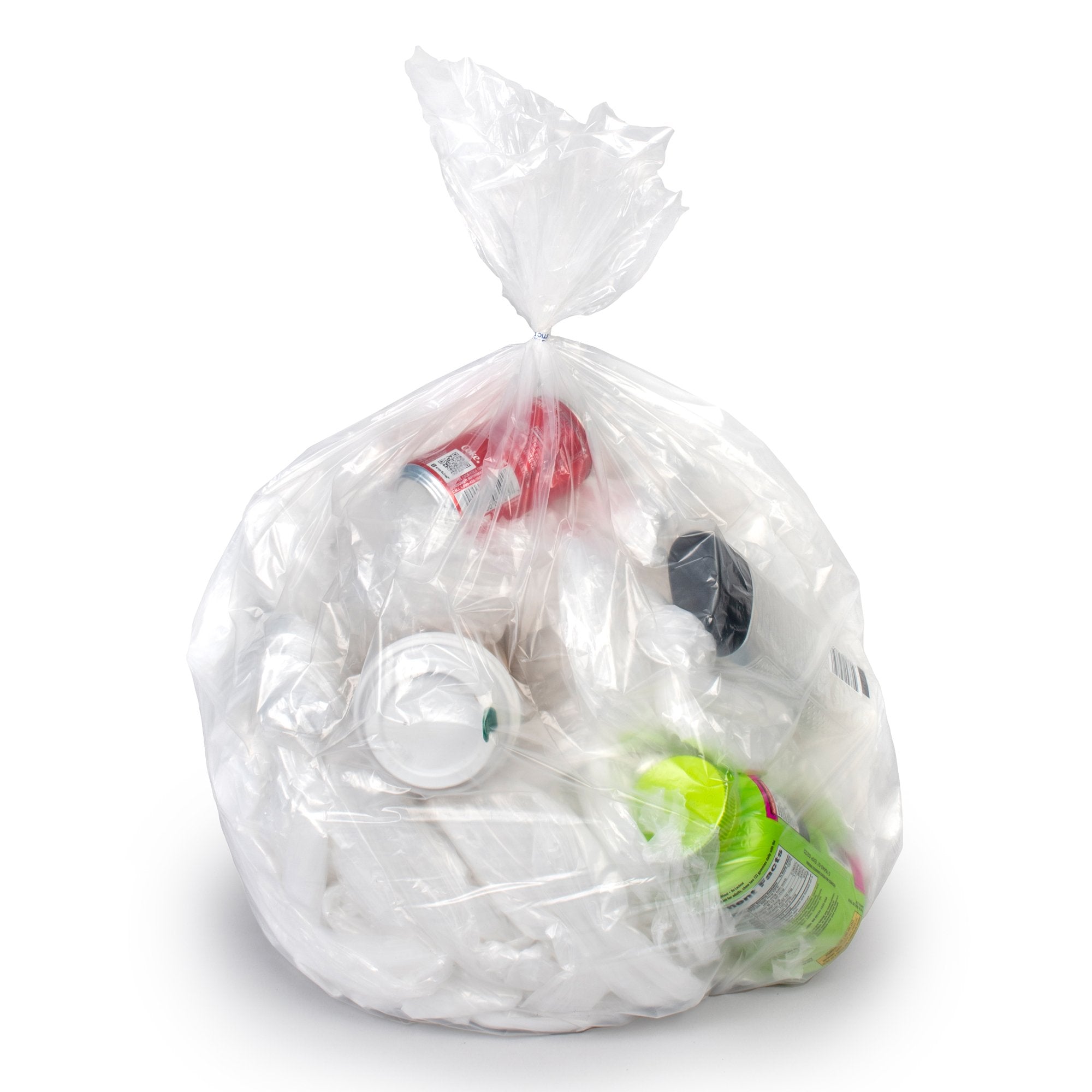 Colonial Bag PXC Series 2X Heavy Duty Trash Bag, Clear, 60 gal. PXC58XXH
