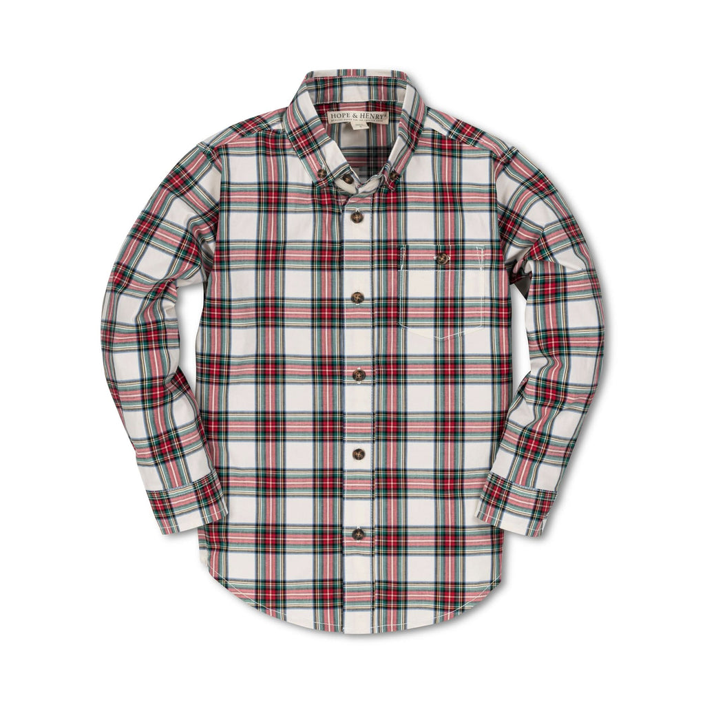 Stretch Poplin Button Down Shirt